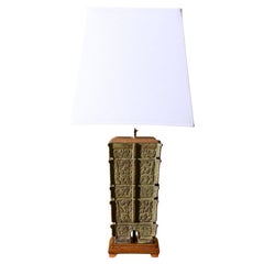 Mid 20th century Bronze table lamp