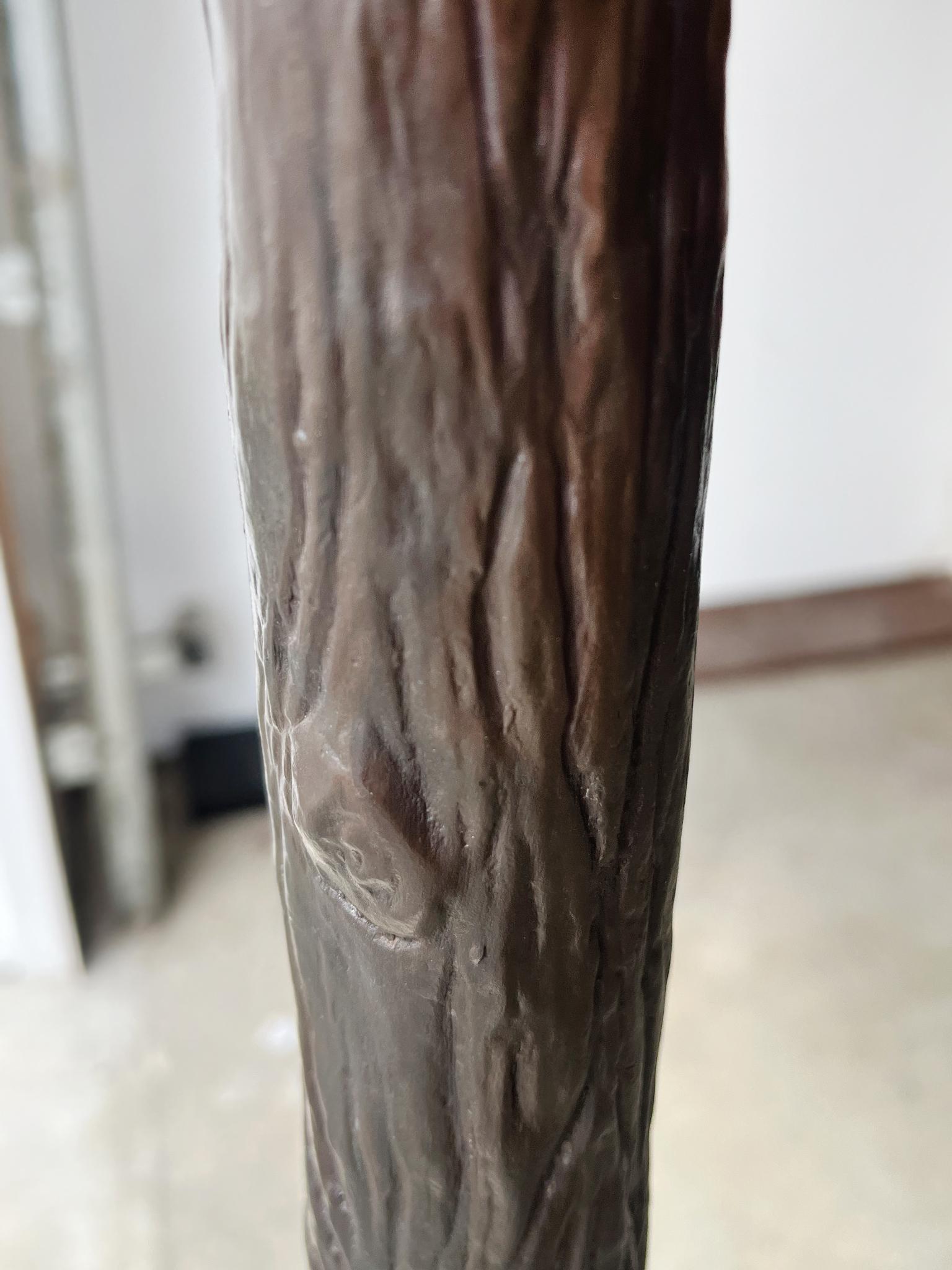 Mid-20th Century Bronze Tree Form Floor Lamp 3