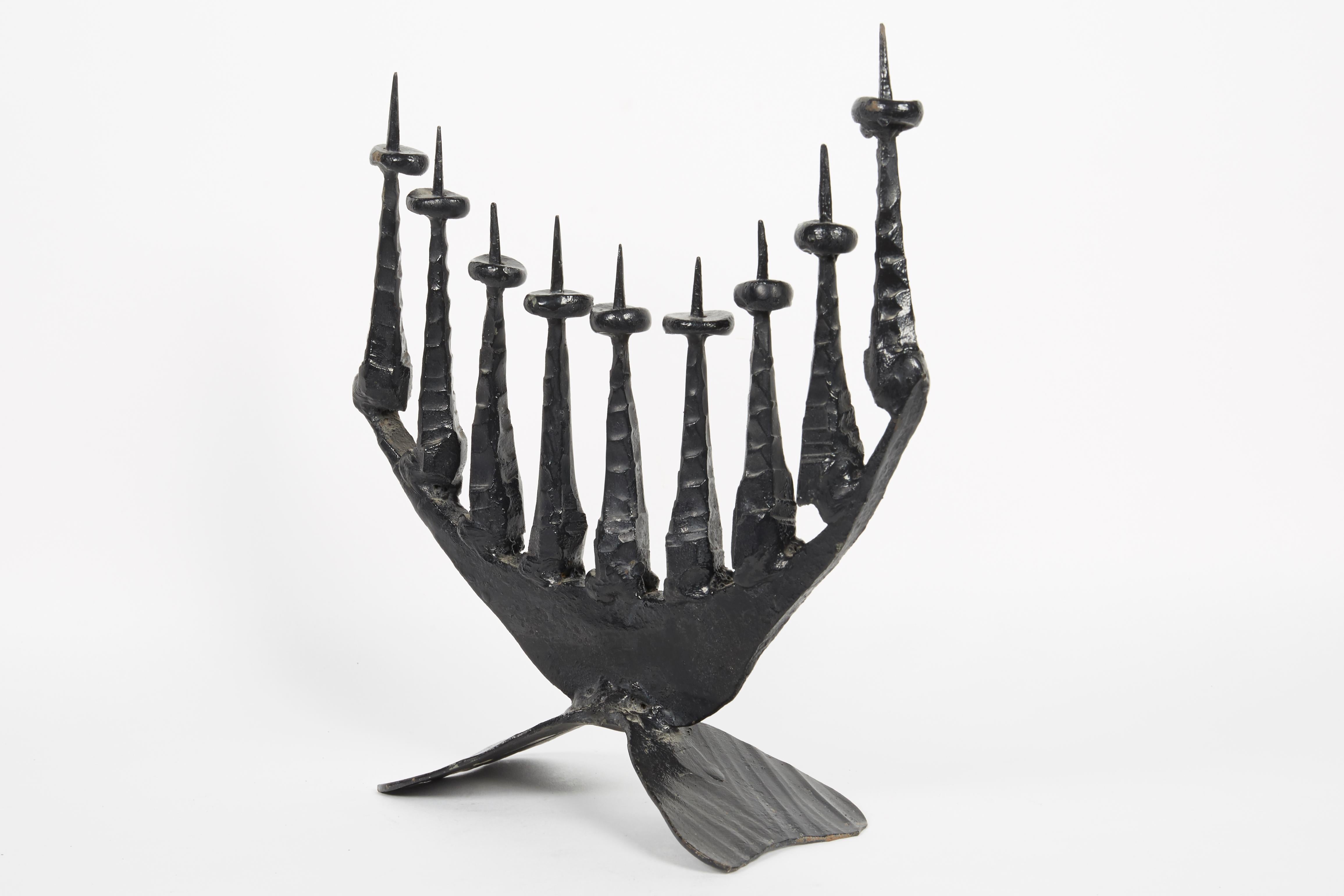 david palombo iron menorah