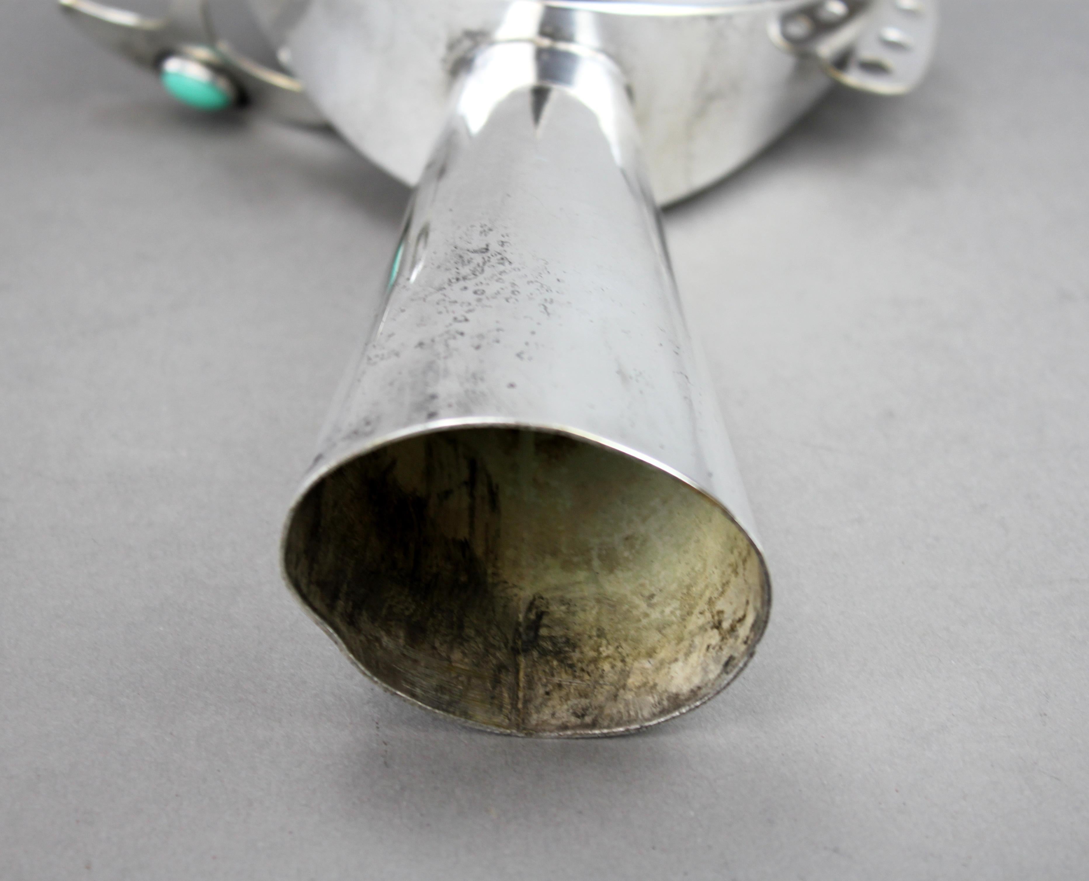 Mid-20th Century Bust Artwork, Silver, Joaquin Taller Tinta, Ecuador, 1950s 2