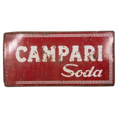 Mid 20th Century Campari Advertising Signs