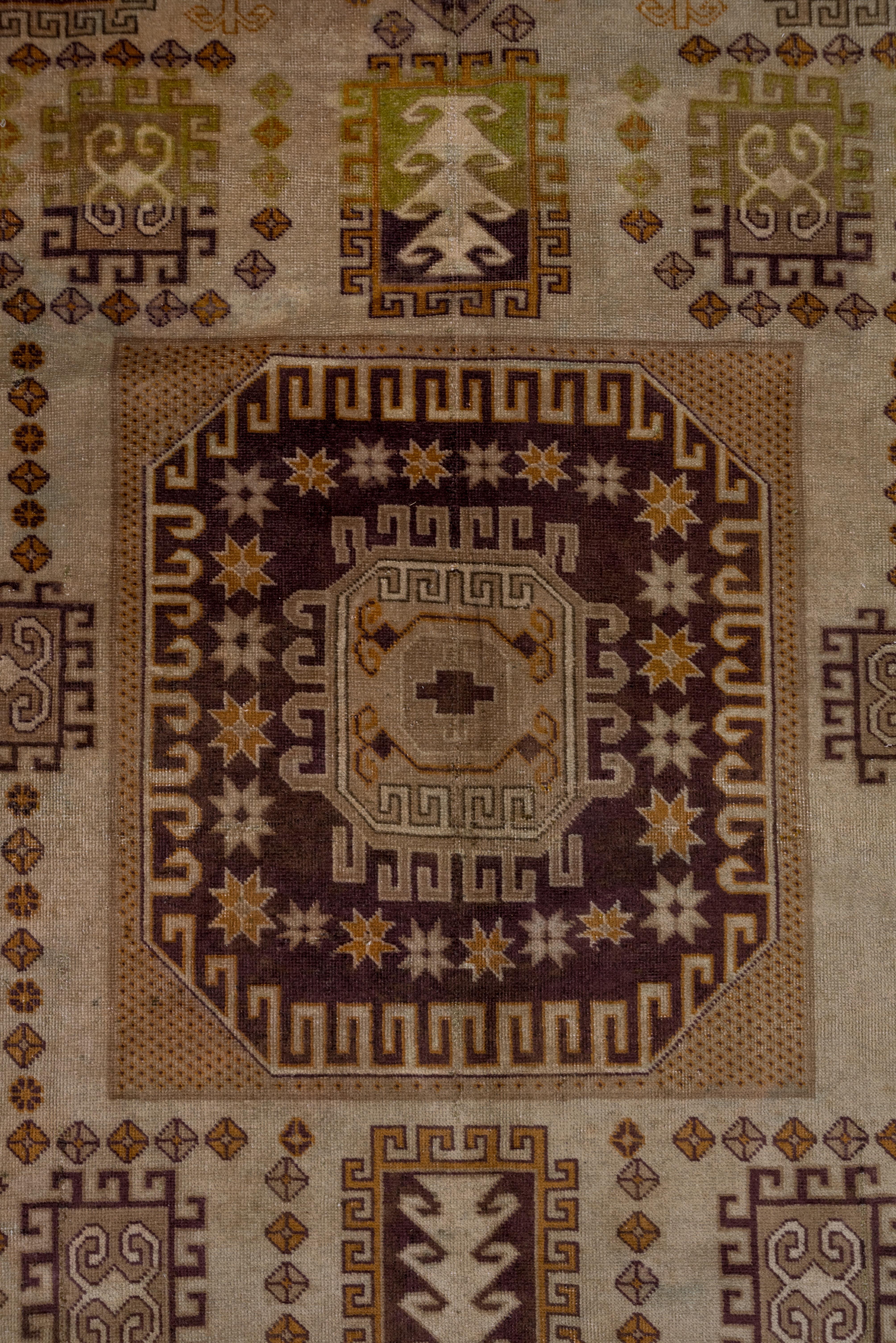 Wool Mid-20th Century Caucasian Rug For Sale