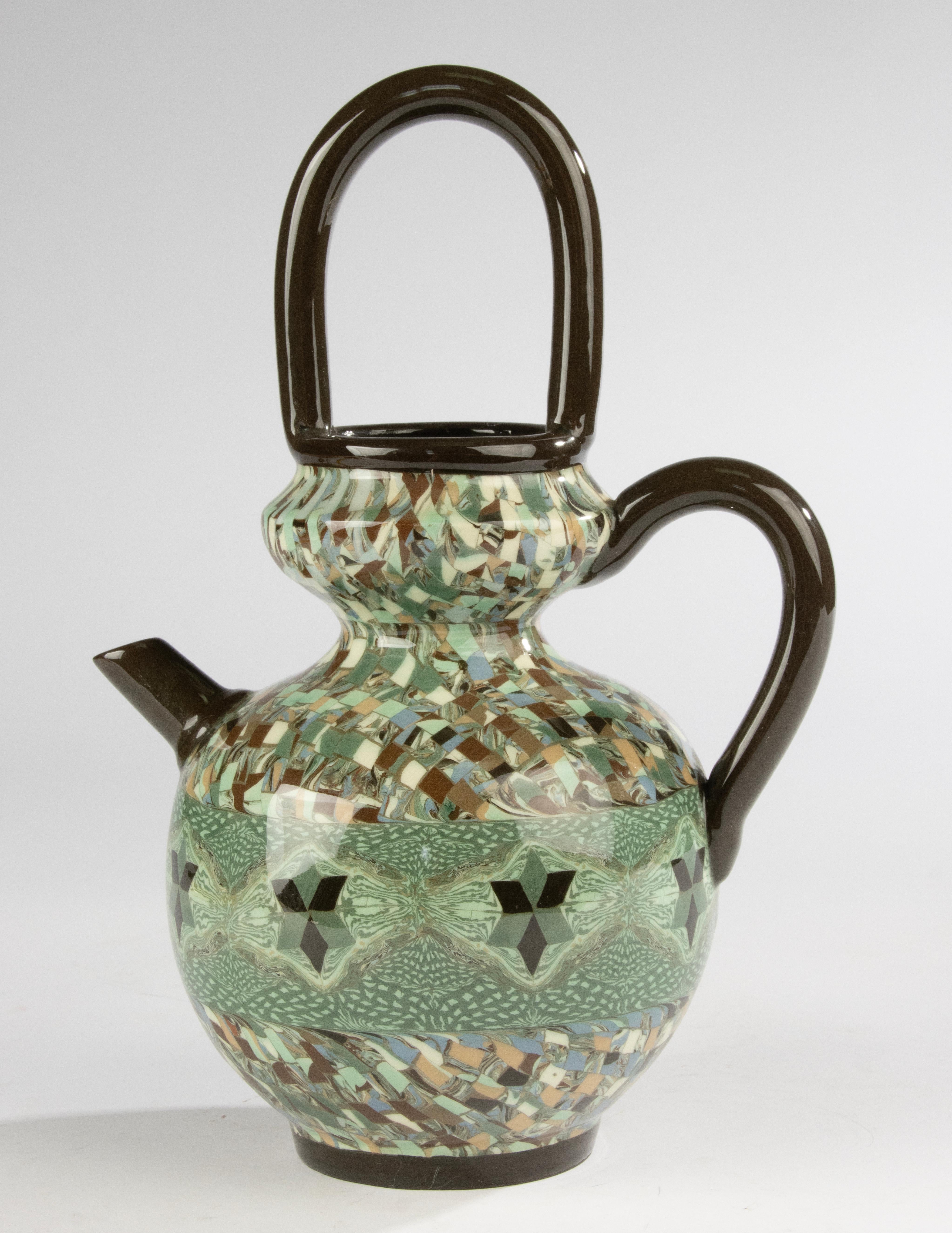 Mid-20th Century Ceramic Jug - Jean Gerbino - Vallauris For Sale