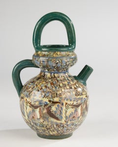 Mid-20th Century Ceramic Jug - Jean Gerbino - Vallauris