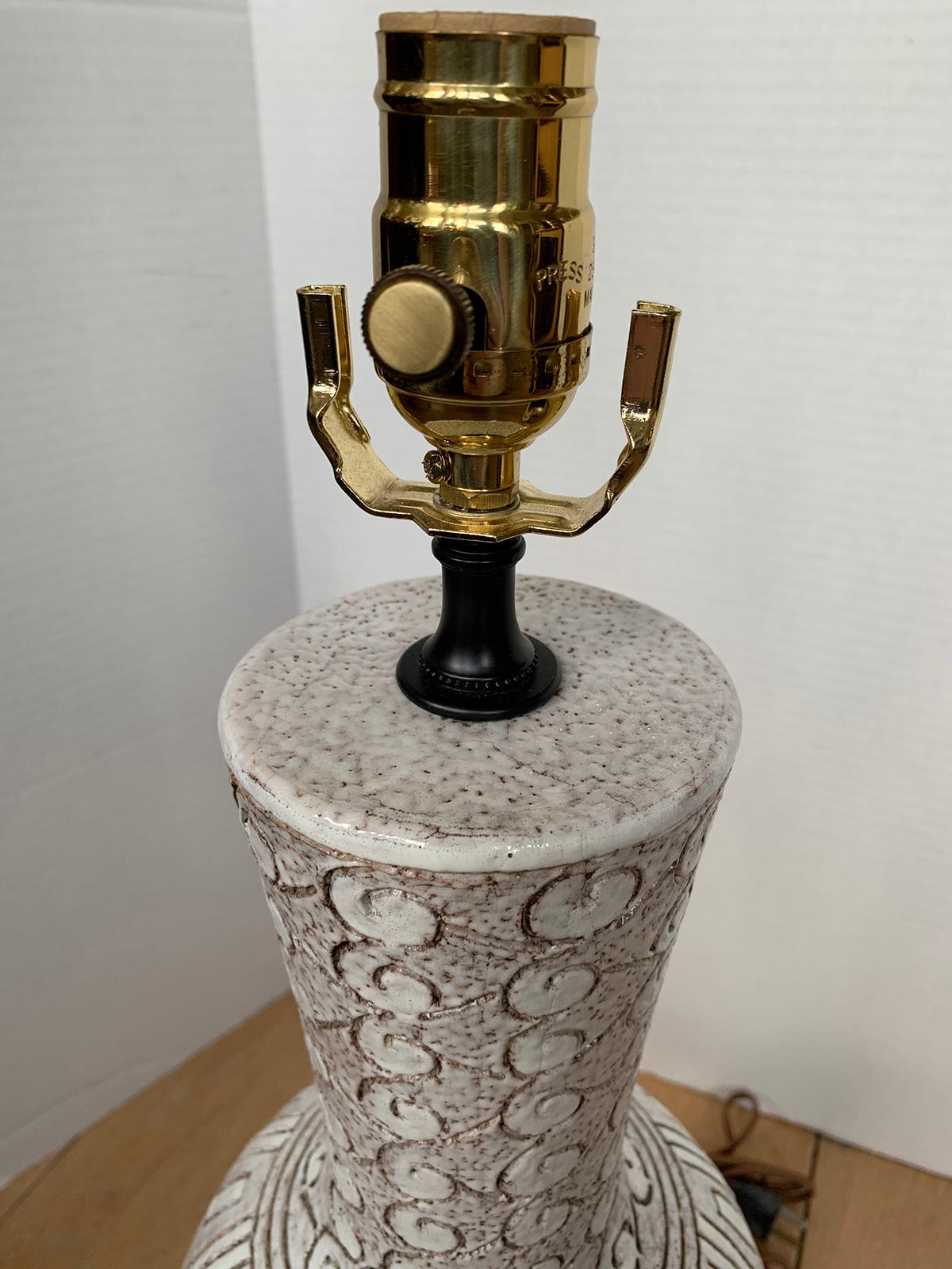 Mid-20th Century Ceramic Lamp For Sale 2