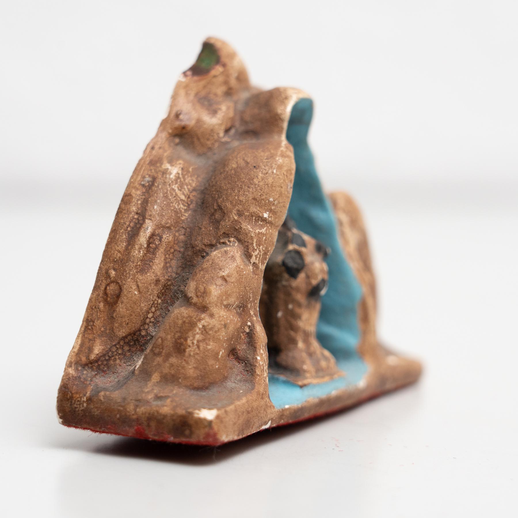 Keramik Montserrat Jungfrauen-Memorabilien aus der Mitte des 20. Jahrhunderts im Angebot 5