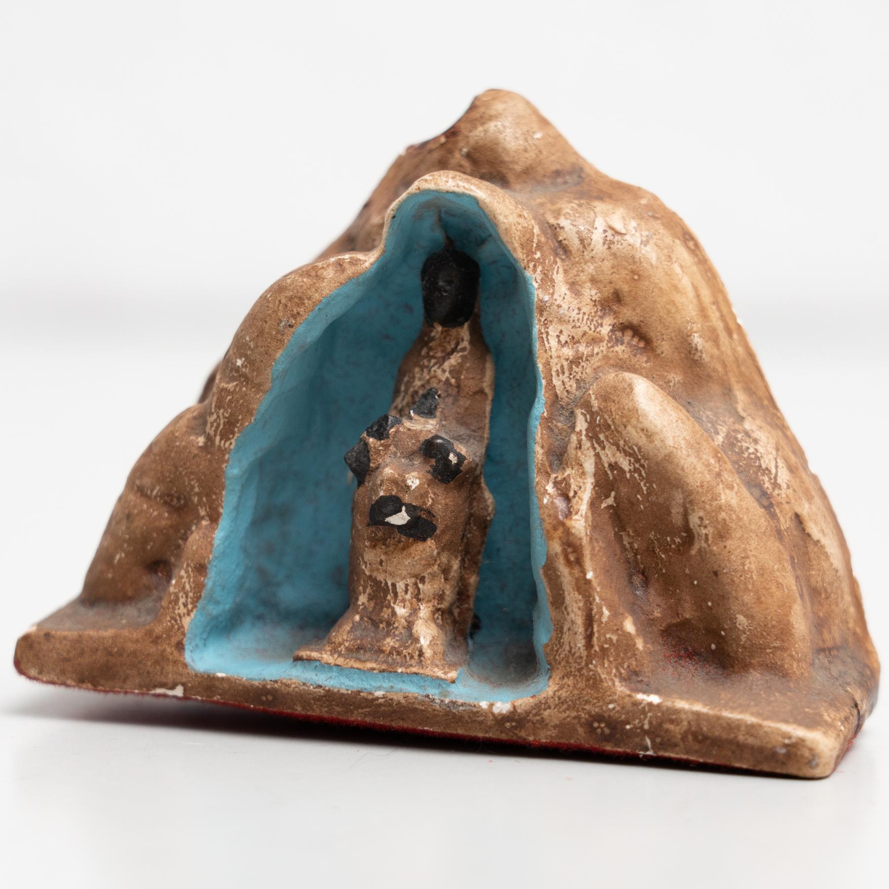 Keramik Montserrat Jungfrauen-Memorabilien aus der Mitte des 20. Jahrhunderts (Handbemalt) im Angebot