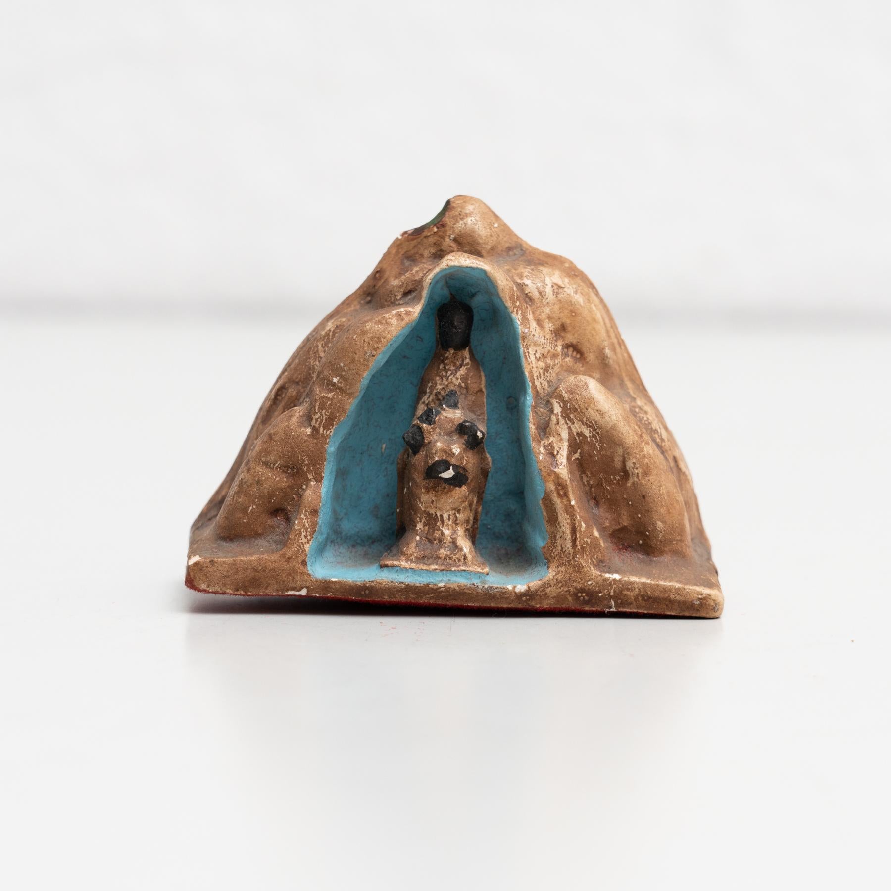 Keramik Montserrat Jungfrauen-Memorabilien aus der Mitte des 20. Jahrhunderts im Zustand „Gut“ im Angebot in Barcelona, Barcelona