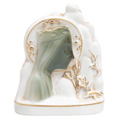 Mid-20th Century Ceramic Montserrat Virgin Memorabilia
