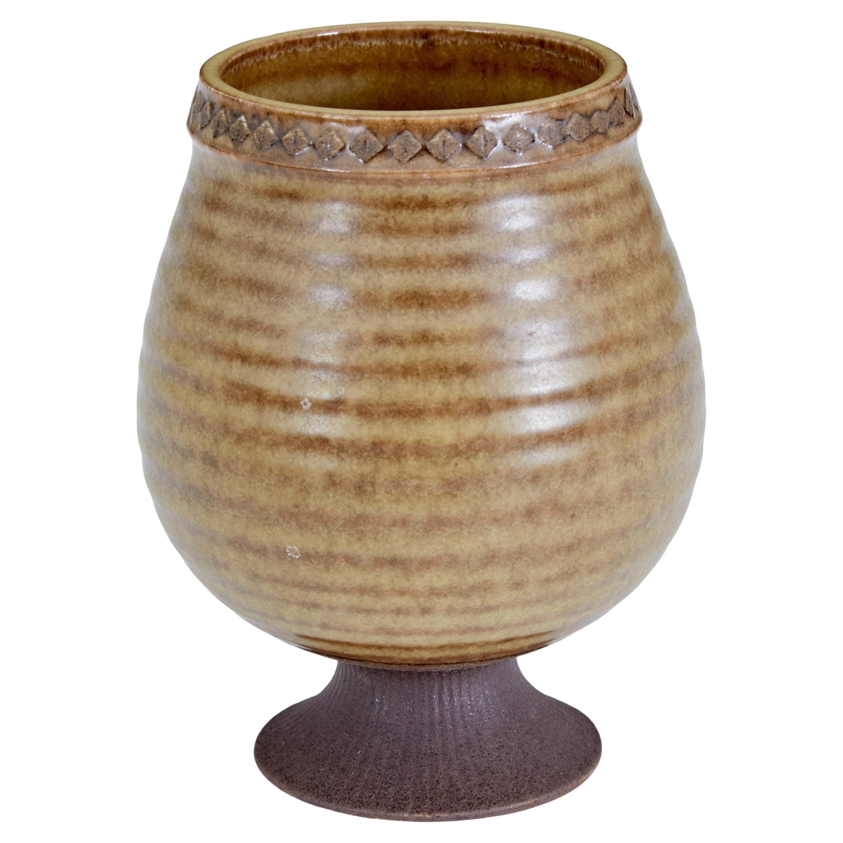 Ceramic Pot by Gunnar Nylund of Rorstrand, Mid-20th Century 