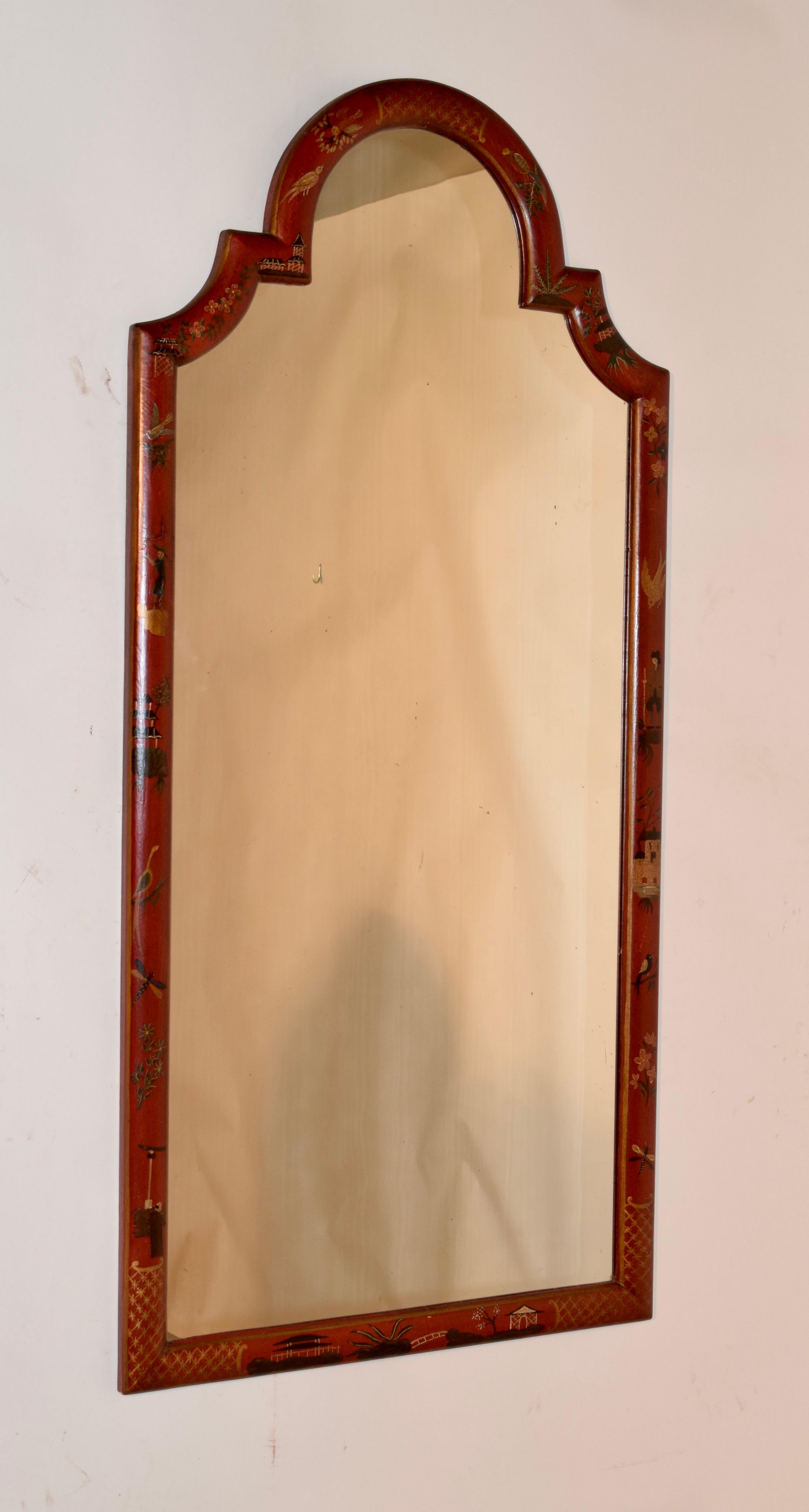Mid-20th Century Chapman Chinoiserie Mirror 4