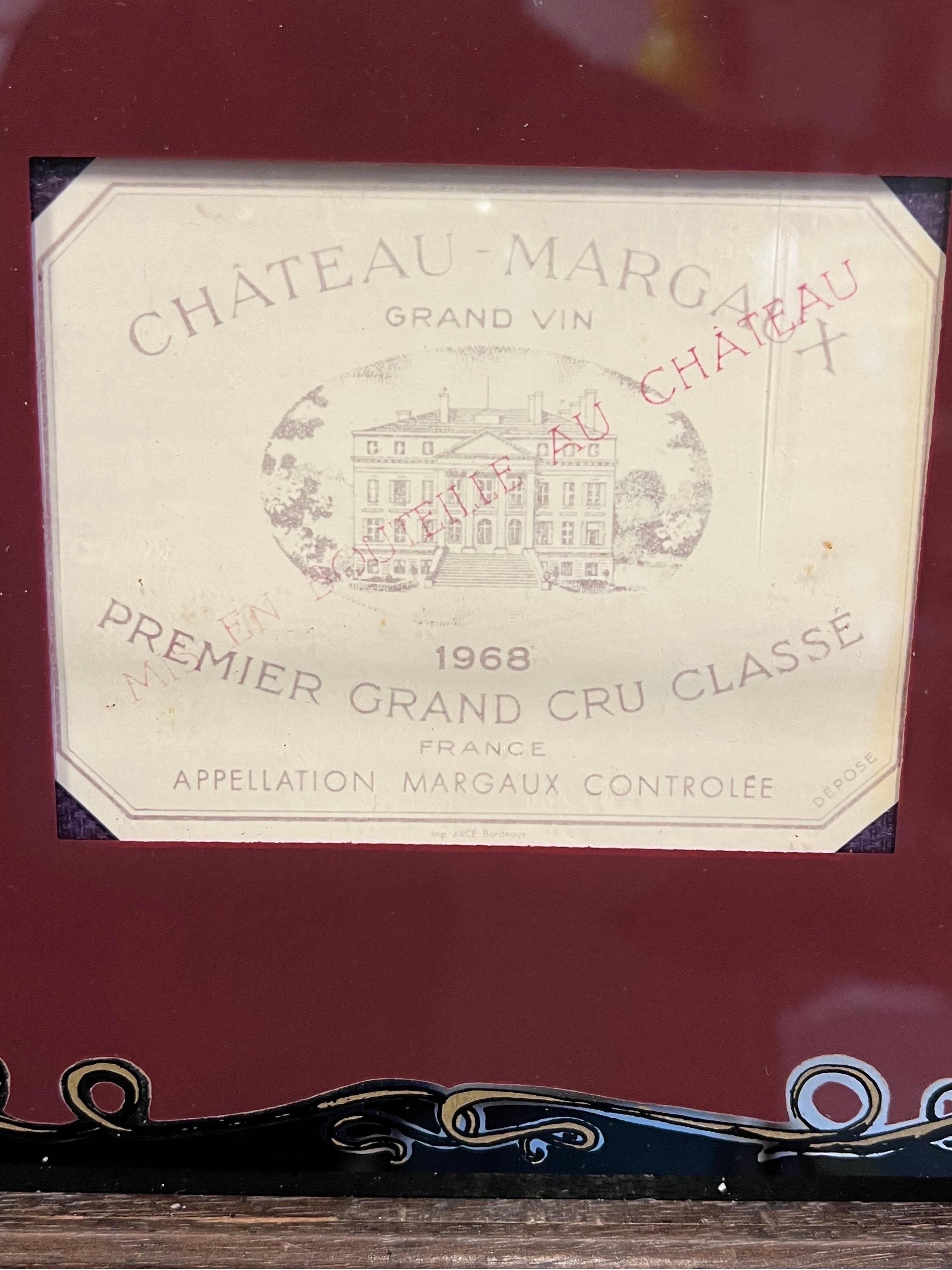 Mid-20th Century Chateau Margaux Wine Lable Hallmark 2