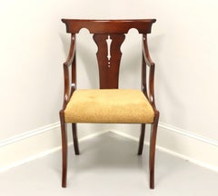 Mid 20th Century Cherry Empire Style Dining Armchair
