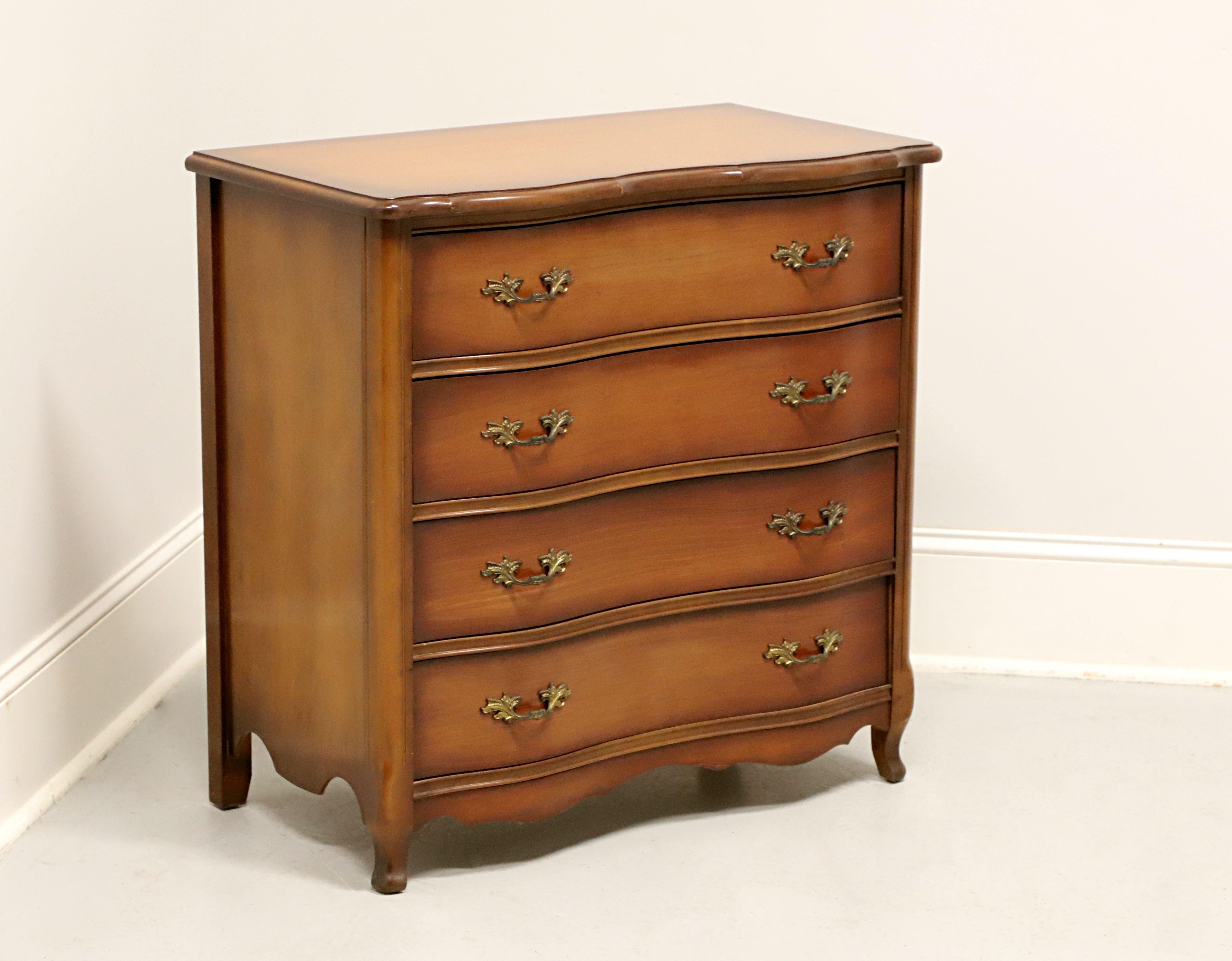 Mid 20th Century Cherry French Provincial Bachelor Chest For Sale 4