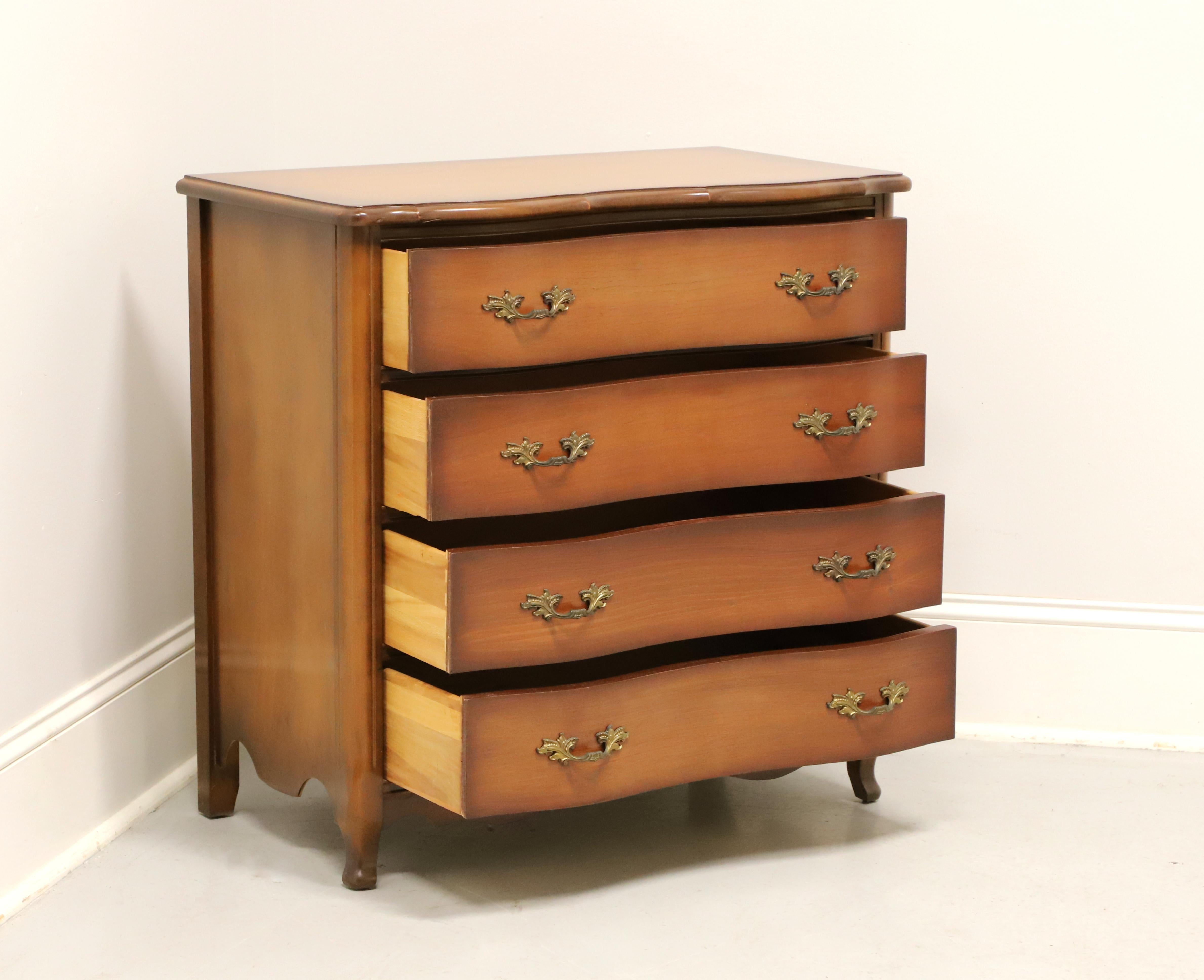 Mid 20th Century Cherry French Provincial Bachelor Chest In Good Condition For Sale In Charlotte, NC