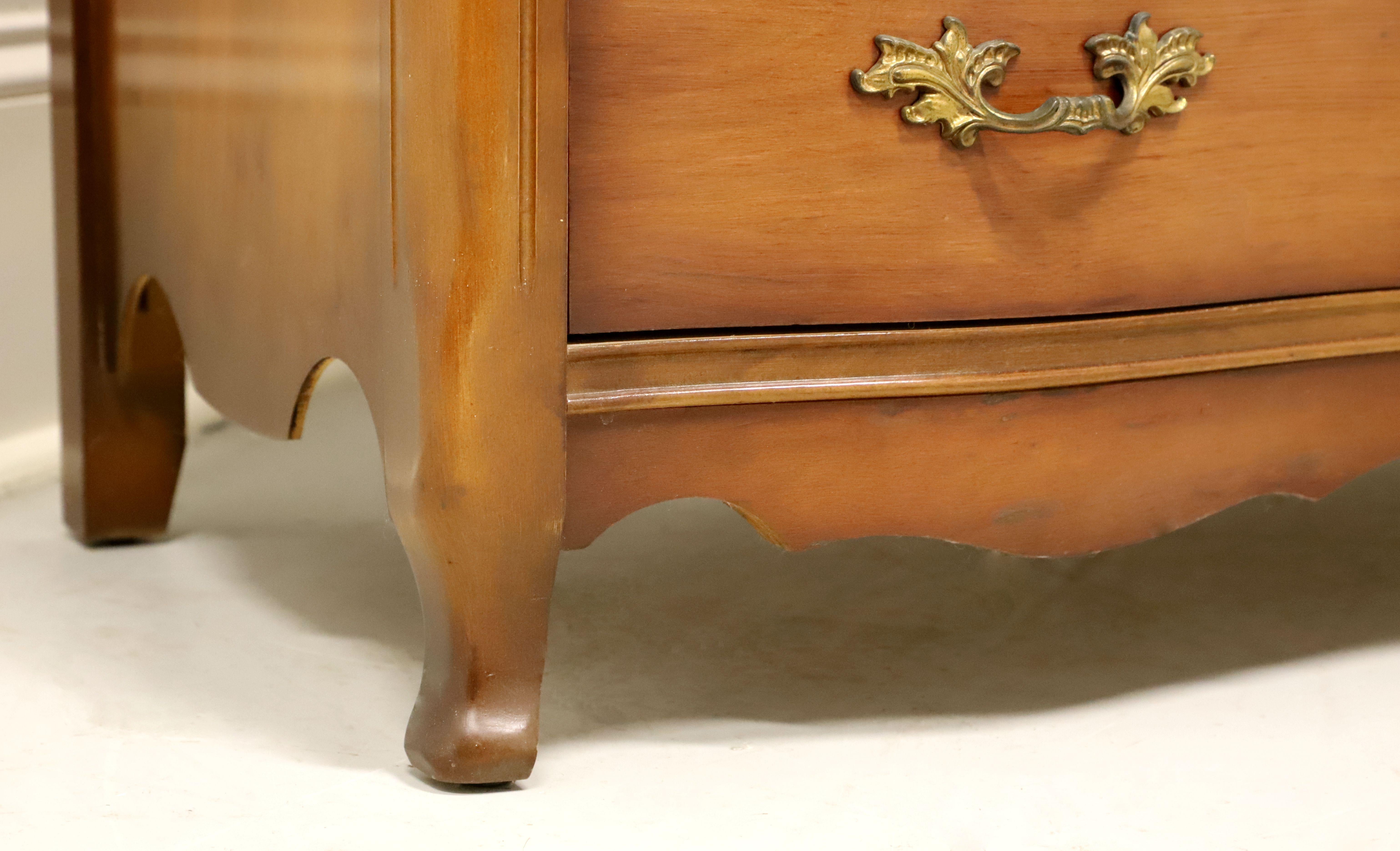 Mid 20th Century Cherry French Provincial Bachelor Chest For Sale 1
