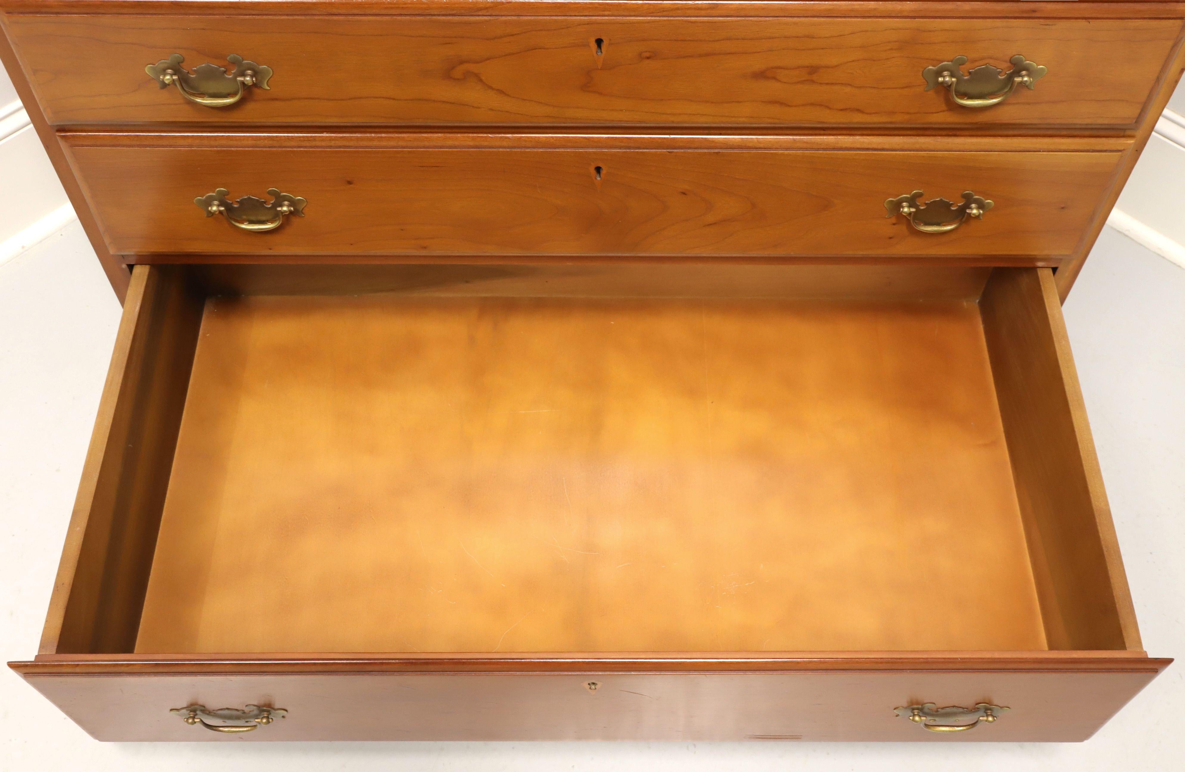 Mid 20th Century Cherry Secretary Desk W/ Blind Door Bookcase, Attrib. BENBOW'S 5