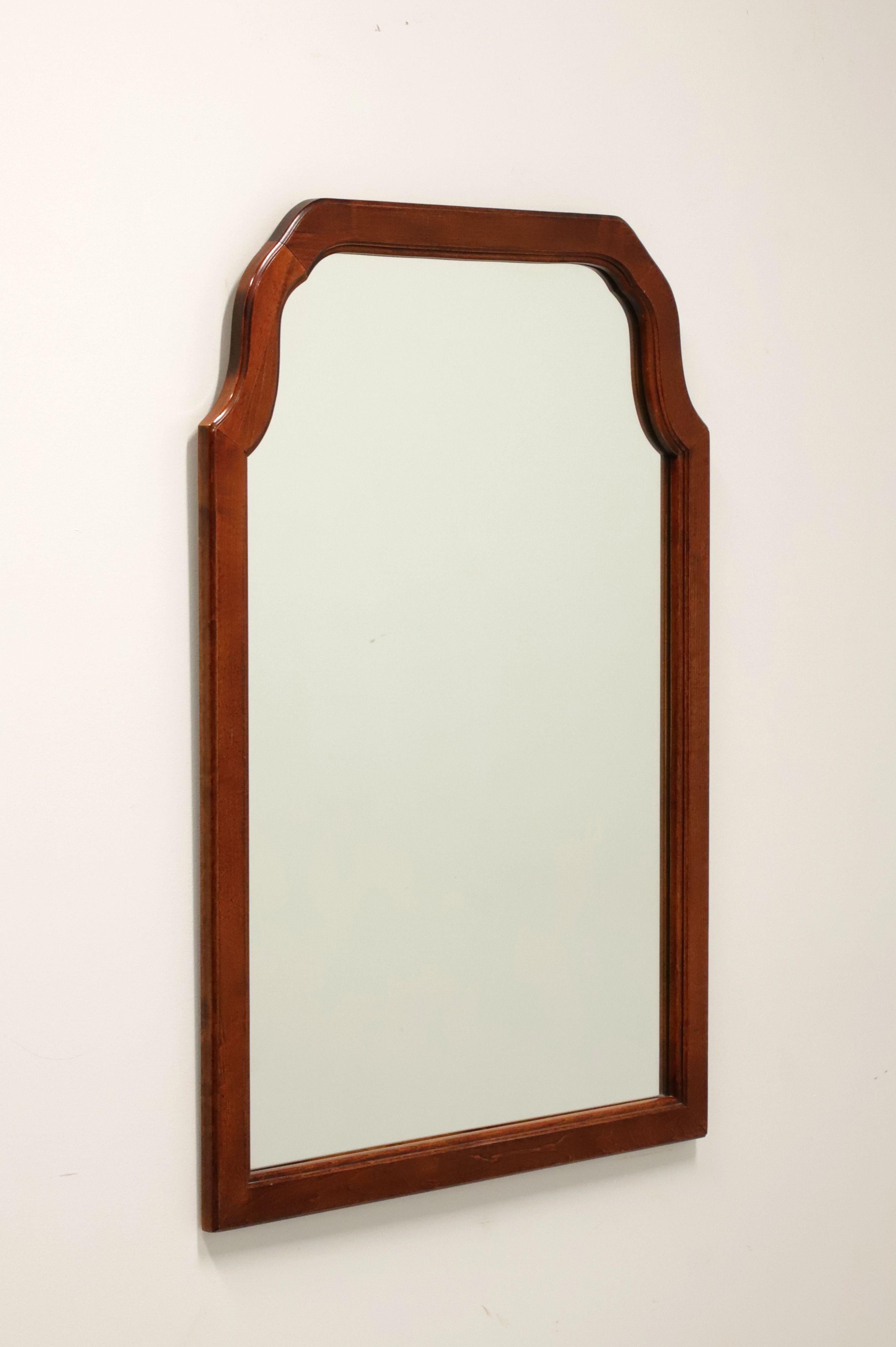 Mid 20th Century Cherry Traditional Wall Mirror In Good Condition For Sale In Charlotte, NC