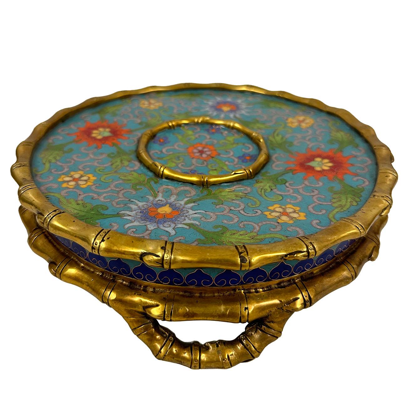 Mid-20th Century Chinese Antique Hand made Cloisonne Incense Burner 8