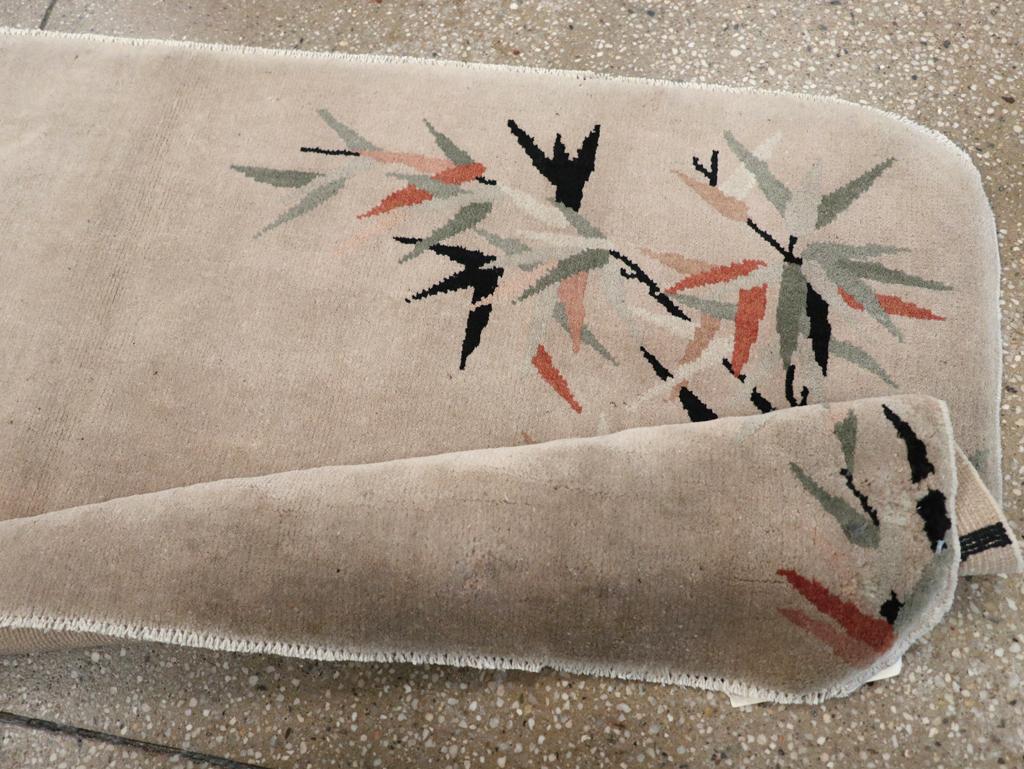 Mid-20th Century Chinese Art Deco throw rugs For Sale 10