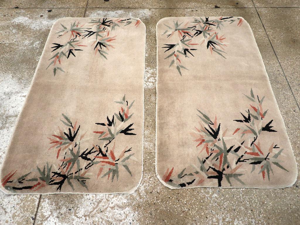 Chinois Tapis chinois Art déco du milieu du 20e siècle en vente