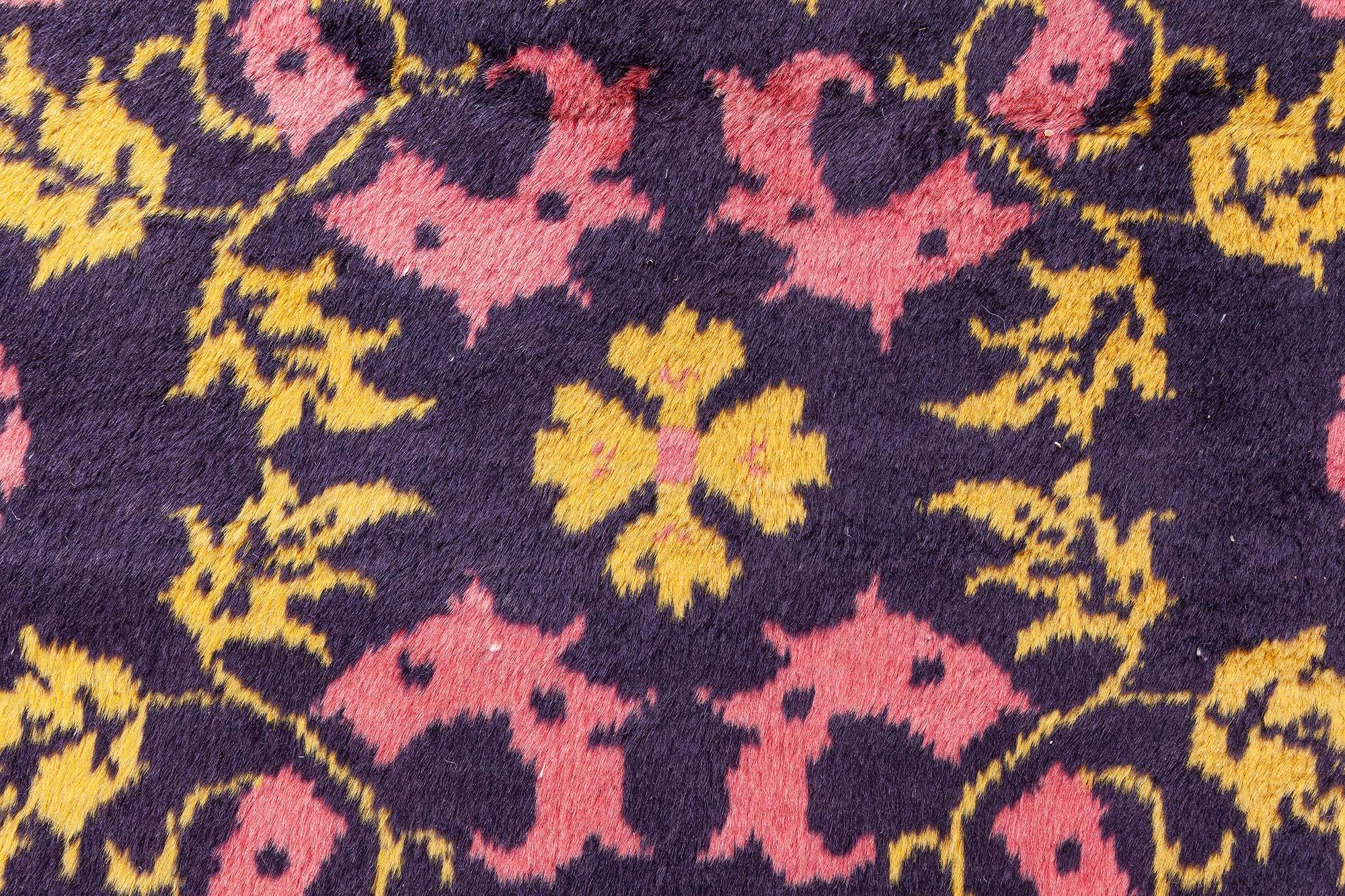 Tissé à la main Tapis en laine fait à la main Doris Leslie Blau, milieu du 20e siècle, déco chinoise en vente