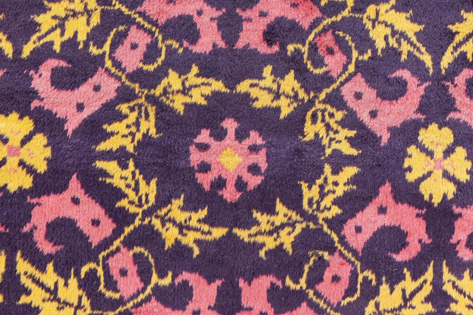 Tapis en laine fait à la main Doris Leslie Blau, milieu du 20e siècle, déco chinoise Bon état - En vente à New York, NY