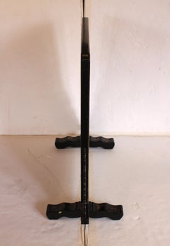 Mid-20th Century Chinese Export Lacquered Fire Screen