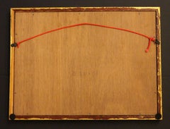 Mid-20th Century Chinese Framed Songbird Embroidered Panel