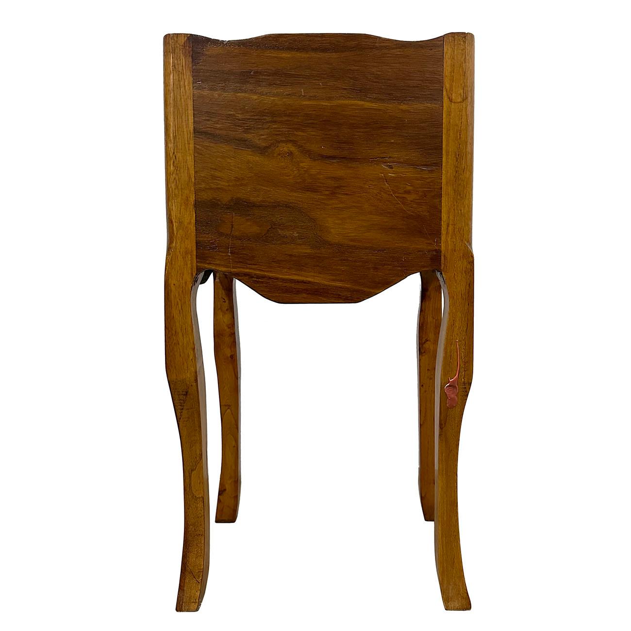 Mid-20th Century Chinese Nightstand, End Table 1