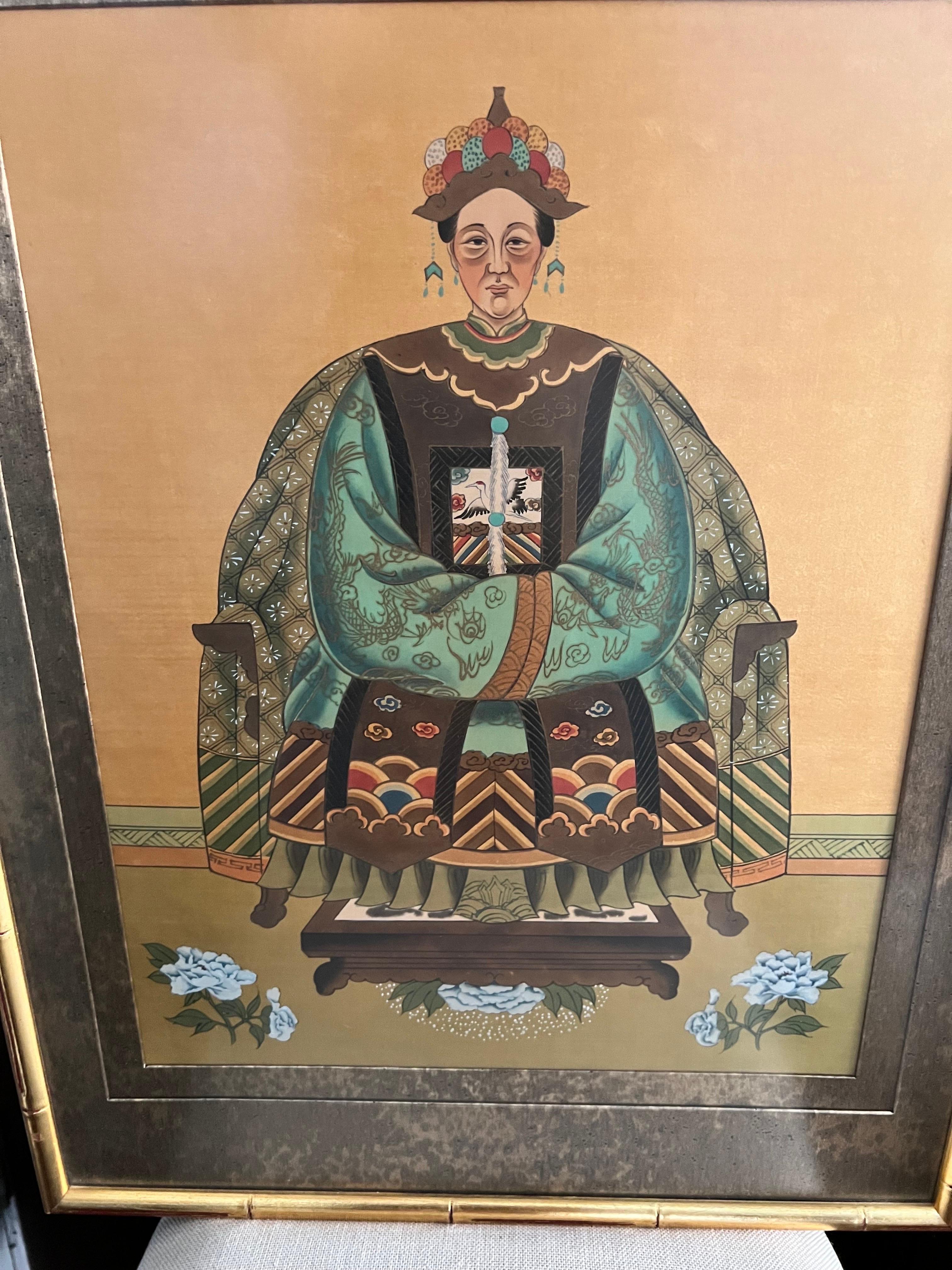 chinese emperor and empress paintings