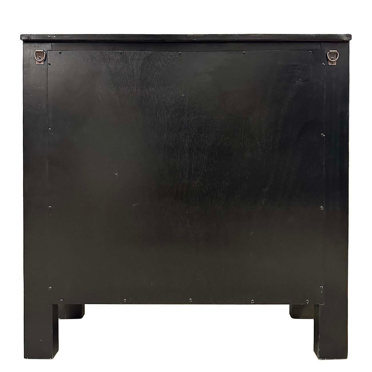 Chinesischer bemalter Konsolentisch mit Reproduktion aus der Mitte des 20. Jahrhunderts, Sideboard 4