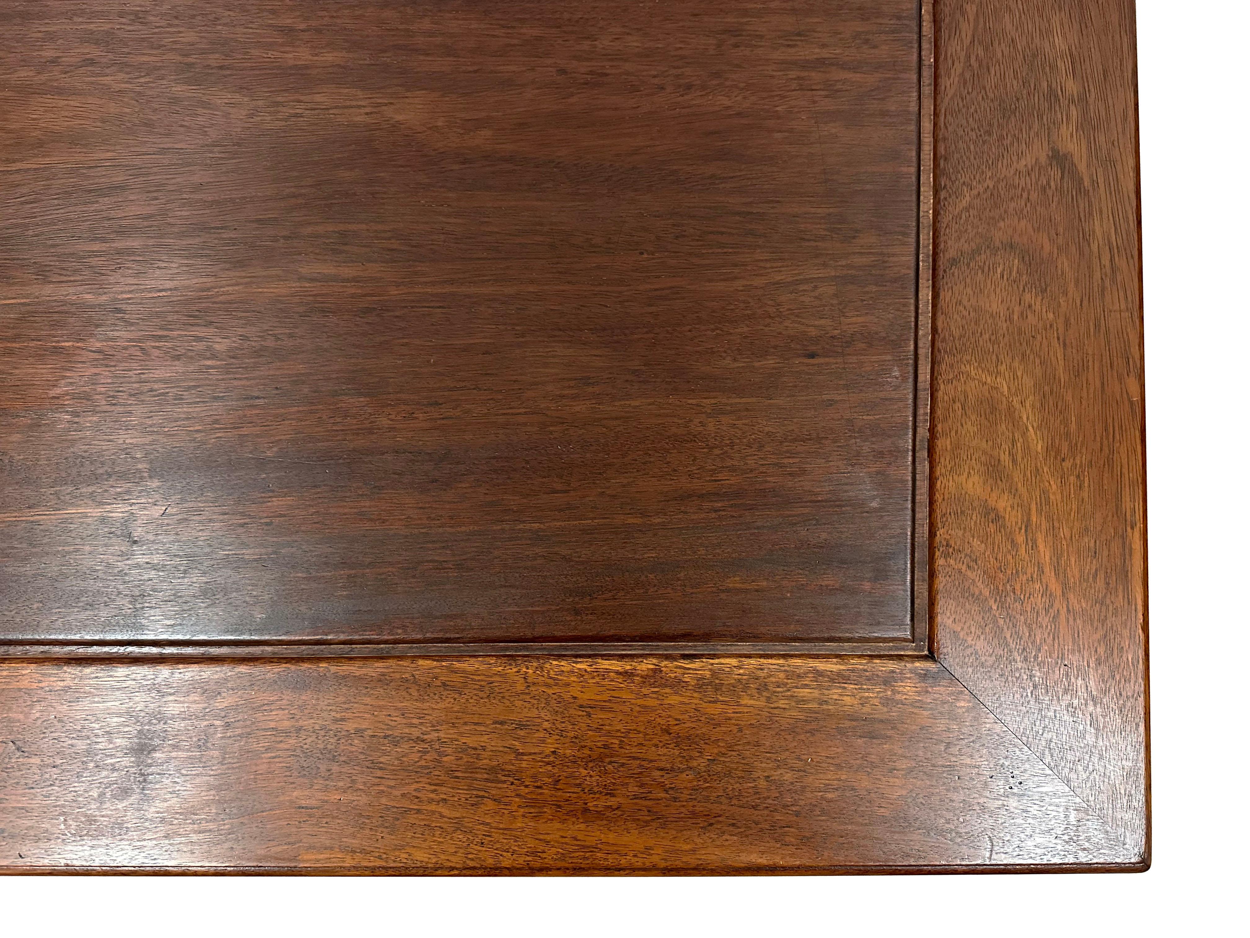 Mid-20th Century Chinese Rosewood Carved Coffee Table 1