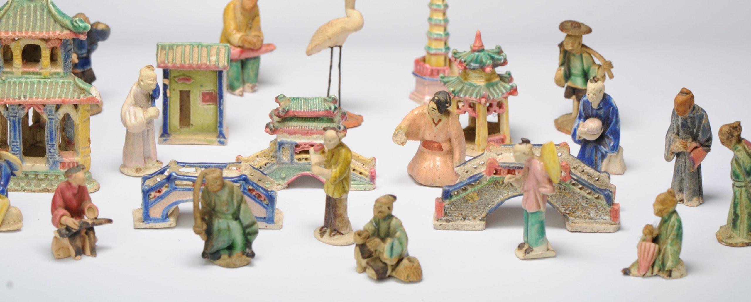 Description

Lovely Chinese set of Shiwan figurines. middel of 20th century.

Condition

Overall Condition They had a life, with some damage like missing pieces etc. In general used but nice condition. Size 23-70mm in height


Period
20th