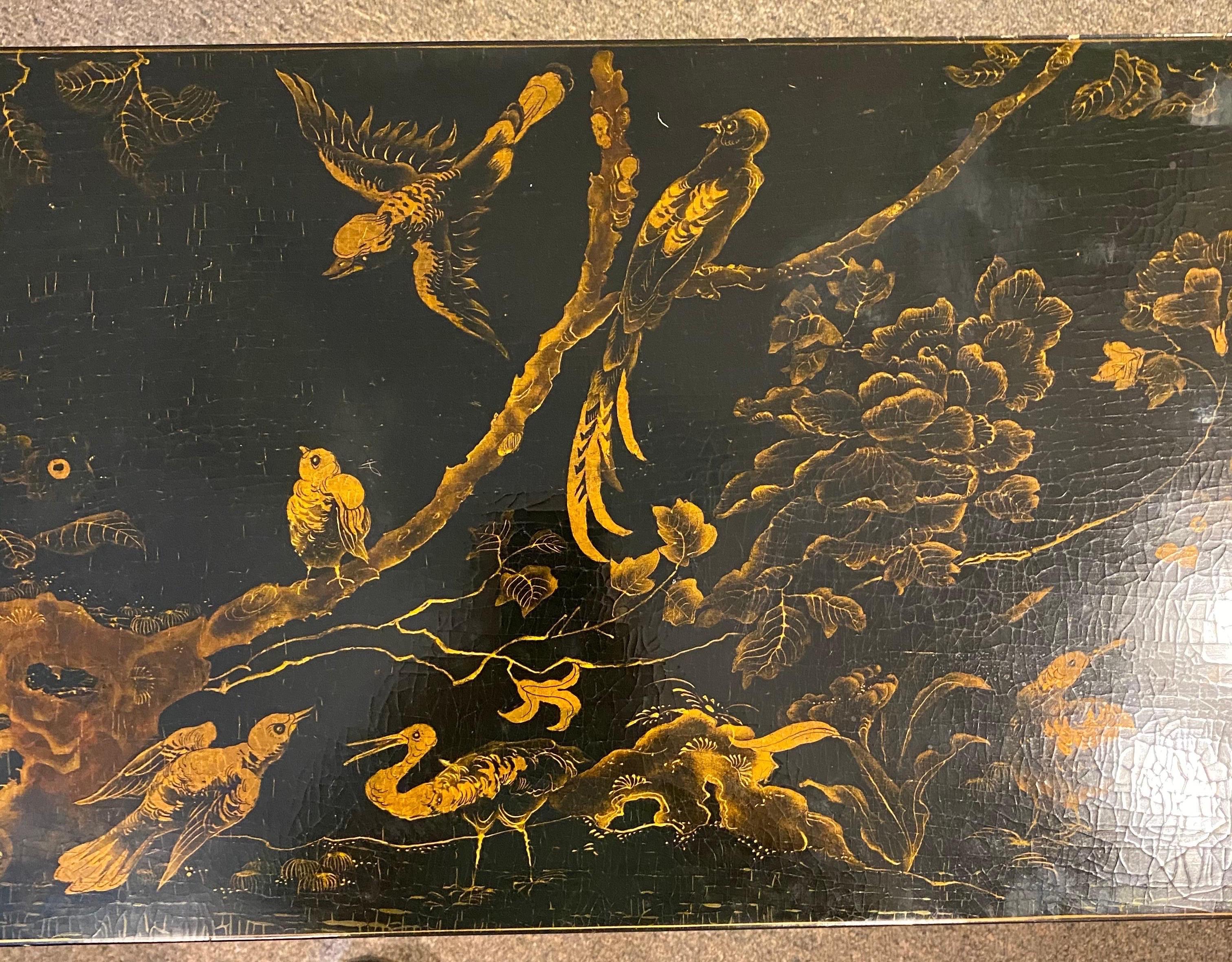 Mid-20th Century Chinoiserie Coffee Table or Bench 6