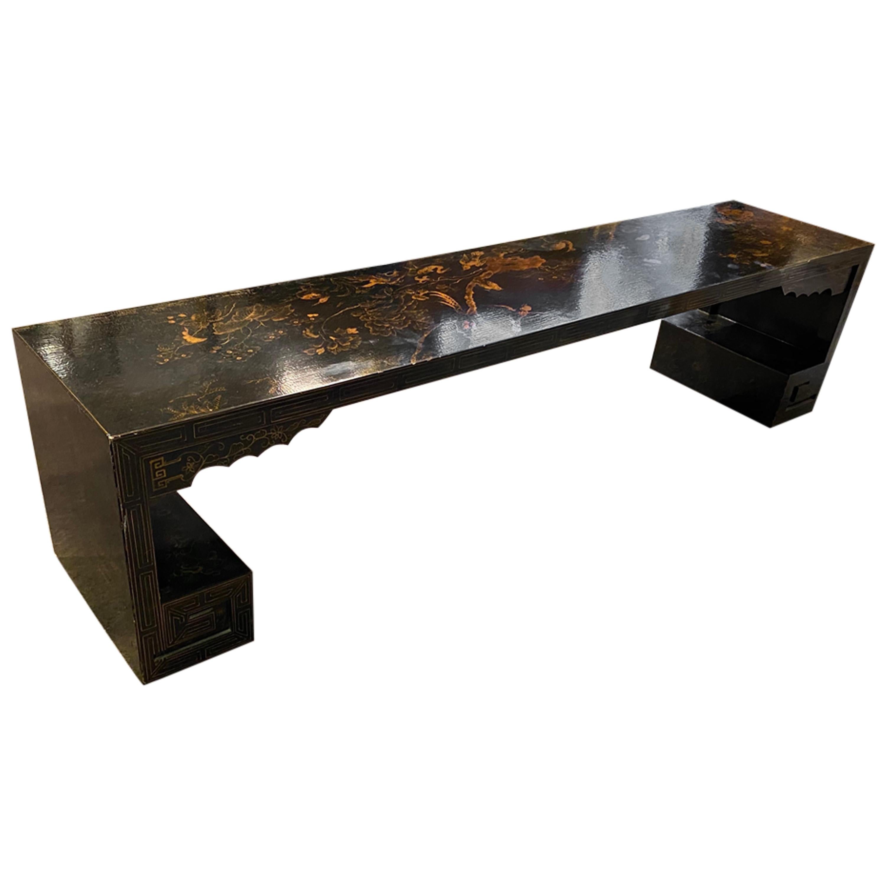 Mid-20th Century Chinoiserie Coffee Table or Bench