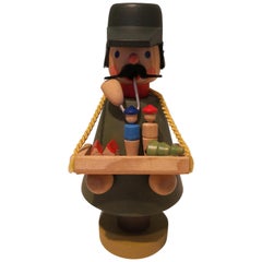 Mid-20th Century Christmas Santa Figure, Germany