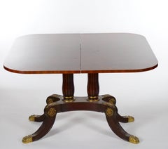 Mid-20th Century Classical Style Mahogany Breakfast Table