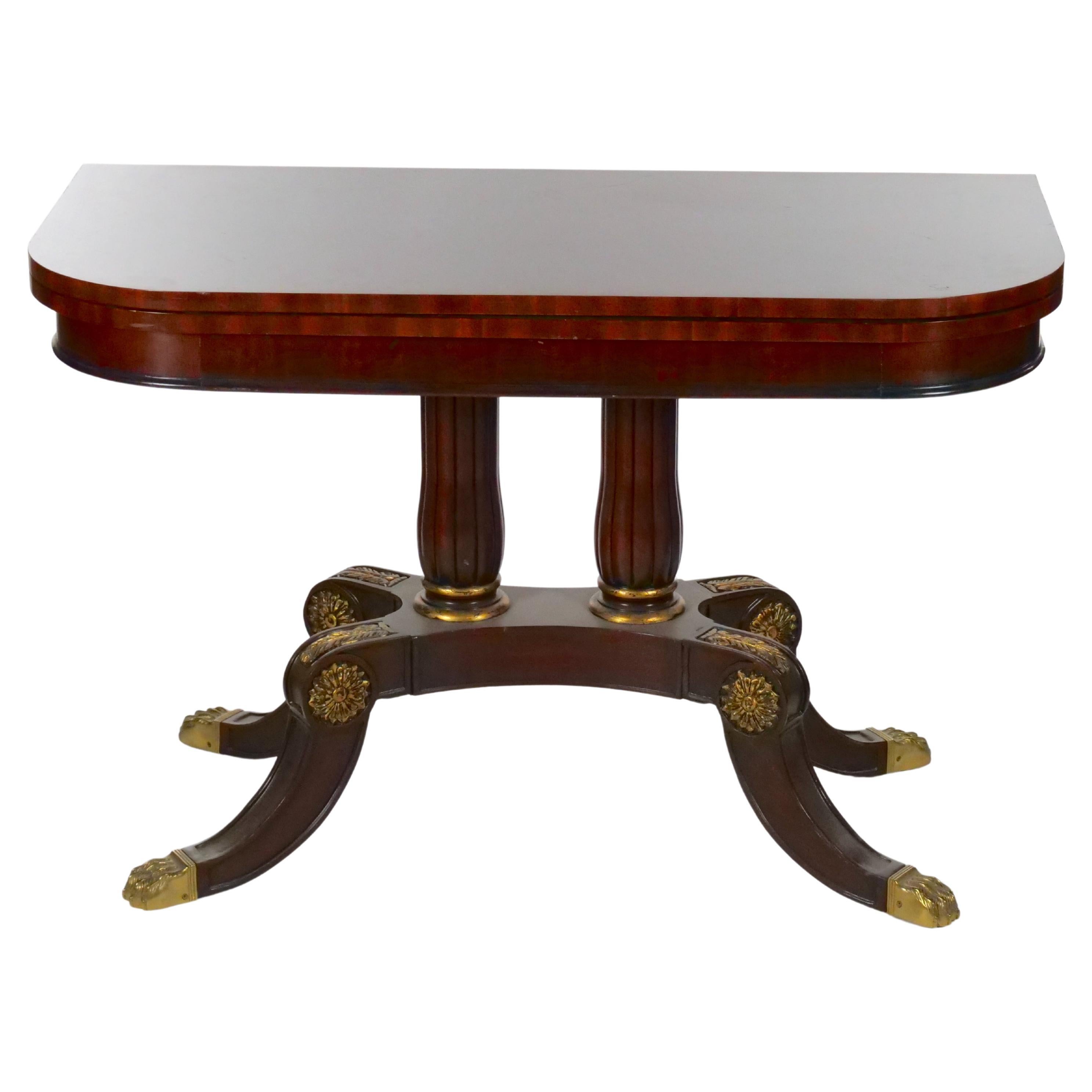 Mid-20th Century Classical Style Mahogany Breakfast Table