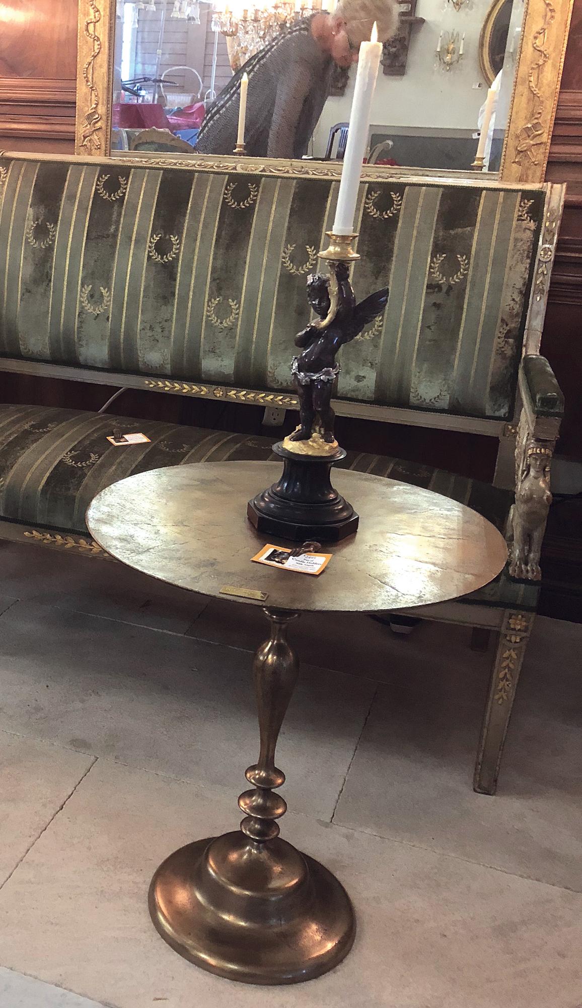 Mid-20th Century Cocktail / Tea Table from Hotel Ritz Paris In Good Condition For Sale In Brenham, TX