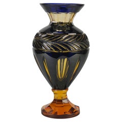 Mid 20th Century Coloured Glass "Amphora Vase" by Murano Nason & Co