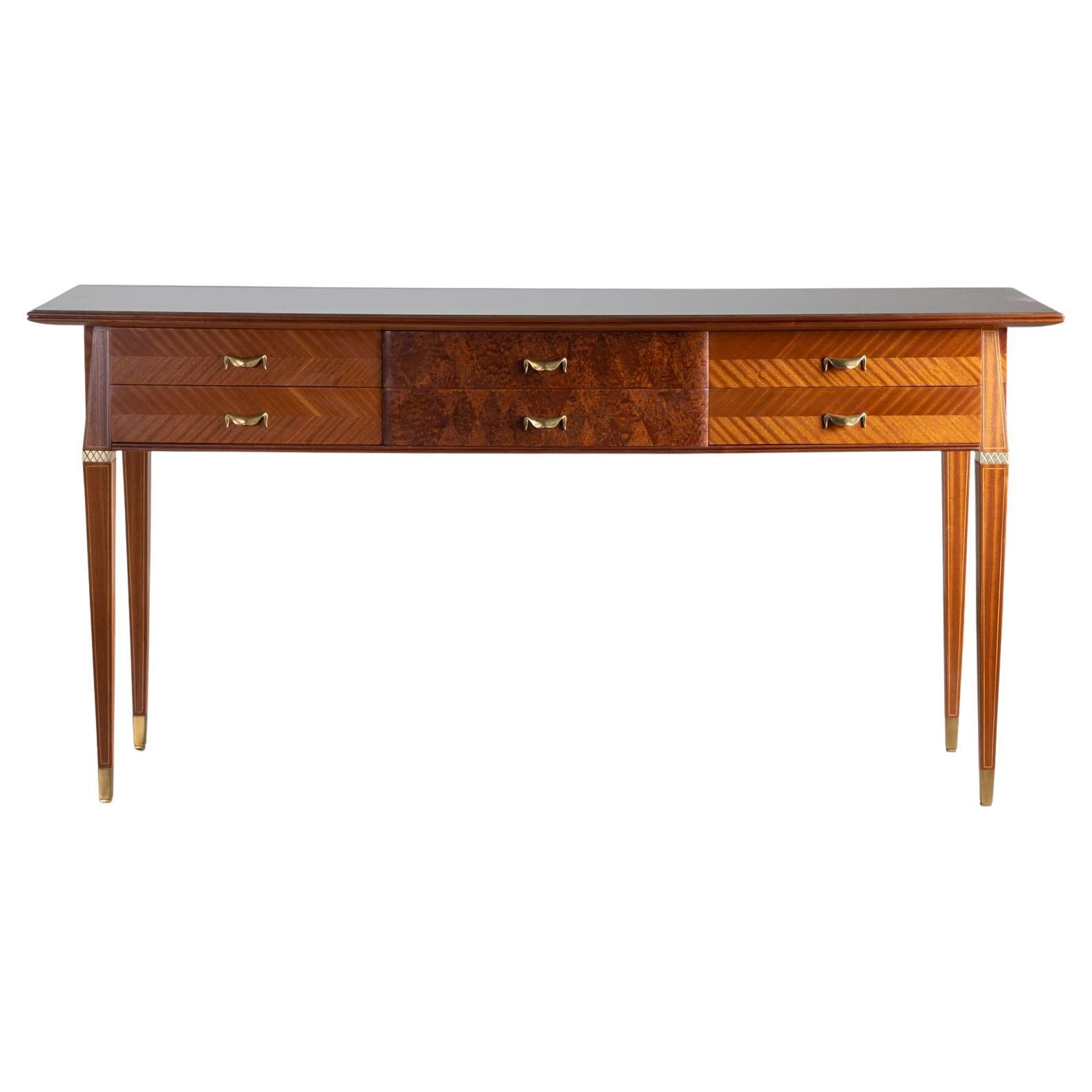 Mid-20th Century Console Table, attributed to Paolo Buffa, Italian School