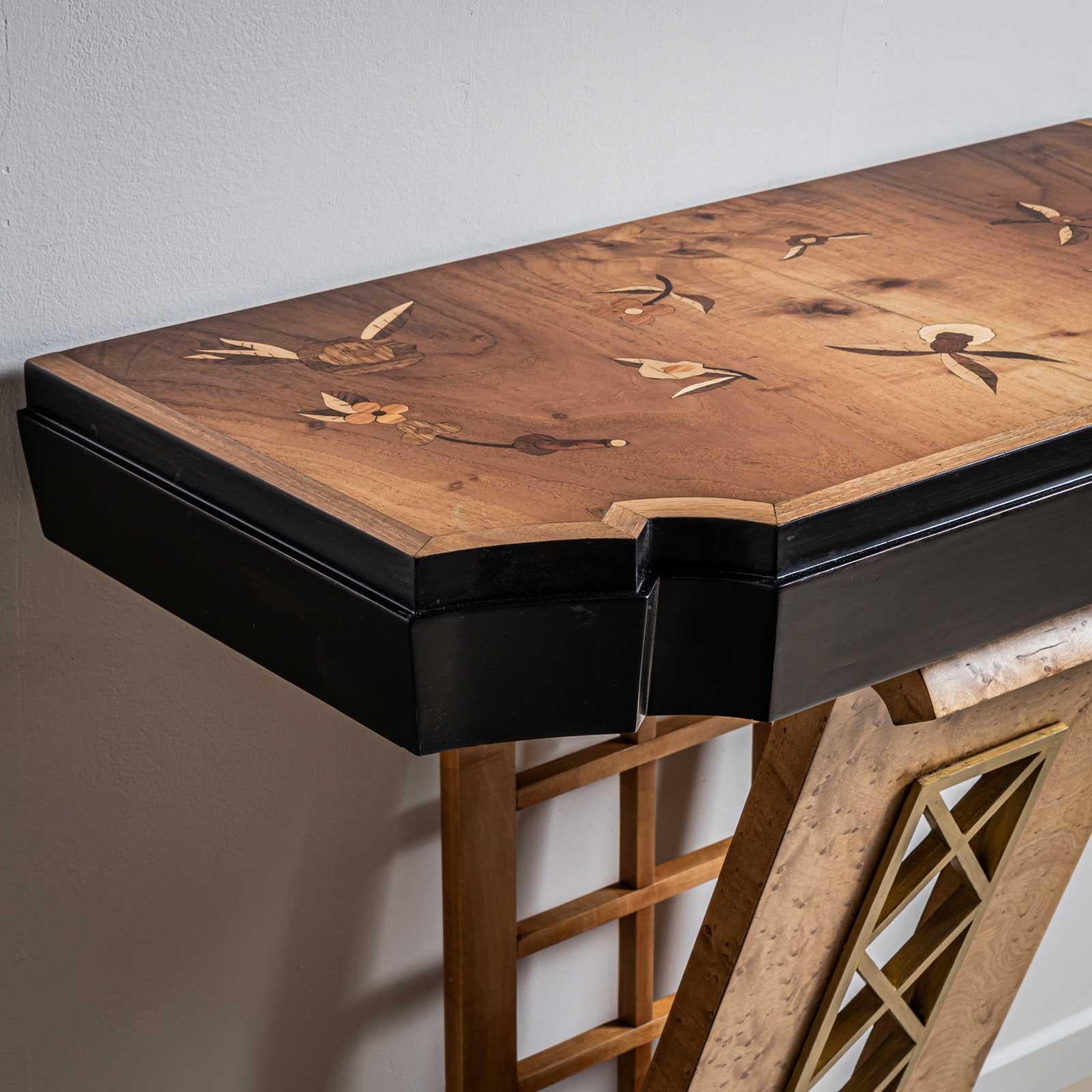 Mesa consola de mediados del siglo XX de Luigi Scremin, Italia en venta 5