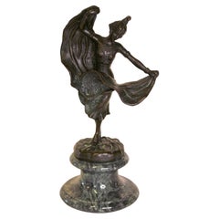 Mid-20th Century Continental Bronze Figure of a Harem Dancer