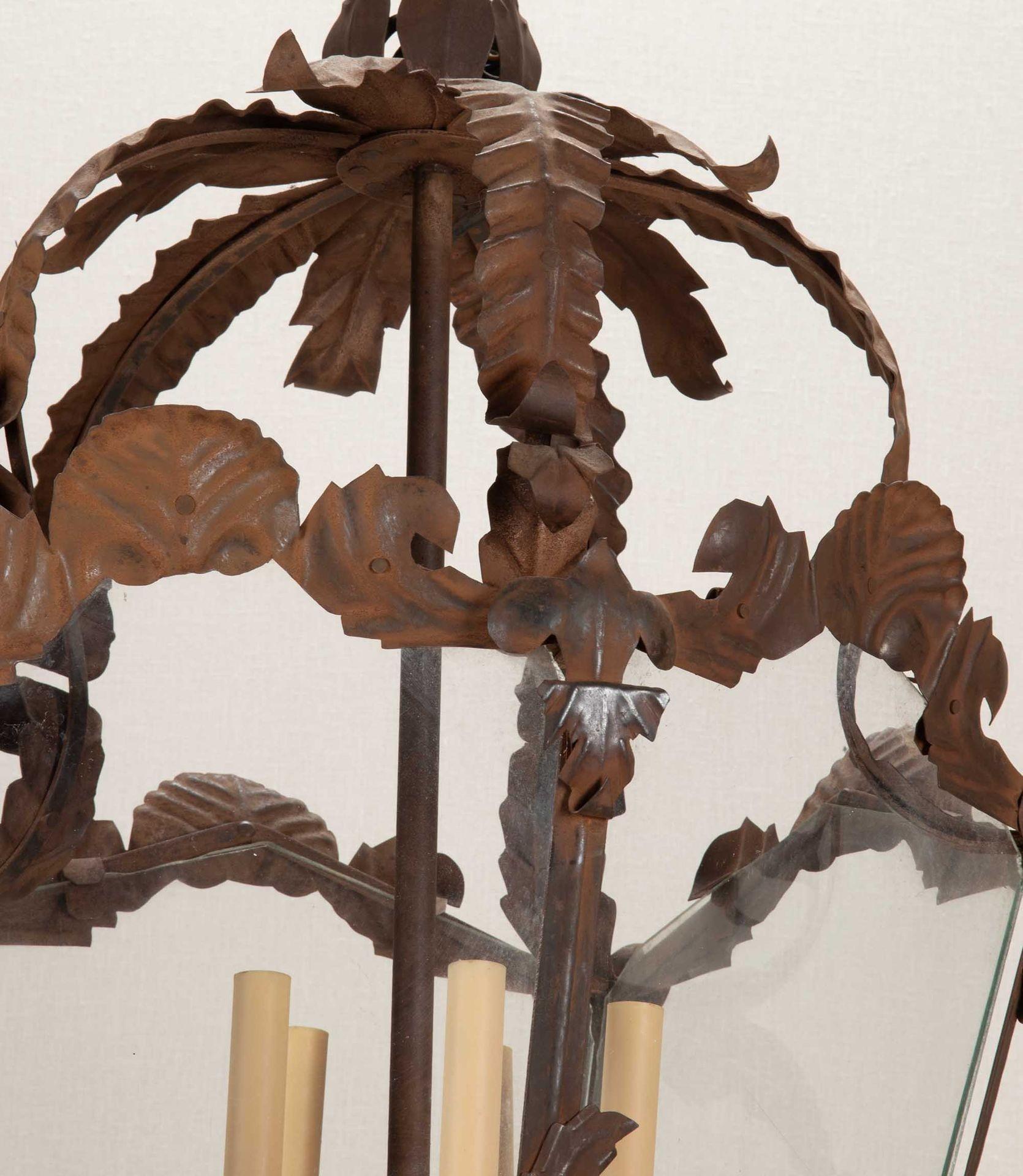 Copie du milieu du 20e siècle d'une lanterne vénitienne du 18e siècle.