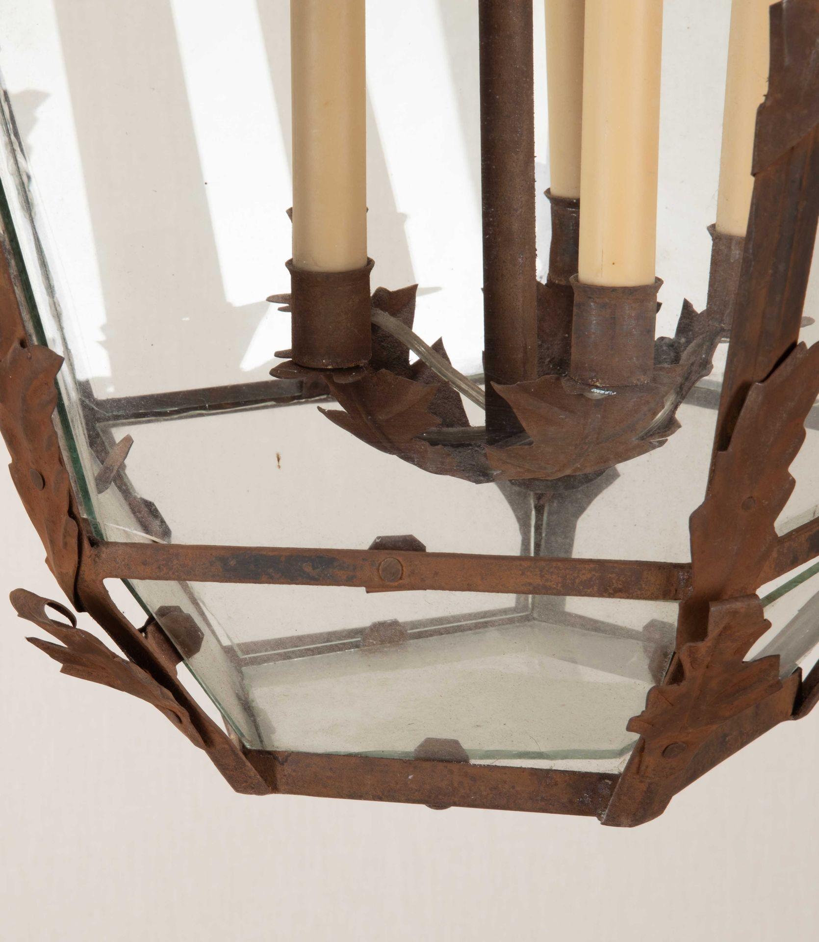 Métal Copie du milieu du 20e siècle d'une lanterne vénitienne du 18e siècle en vente