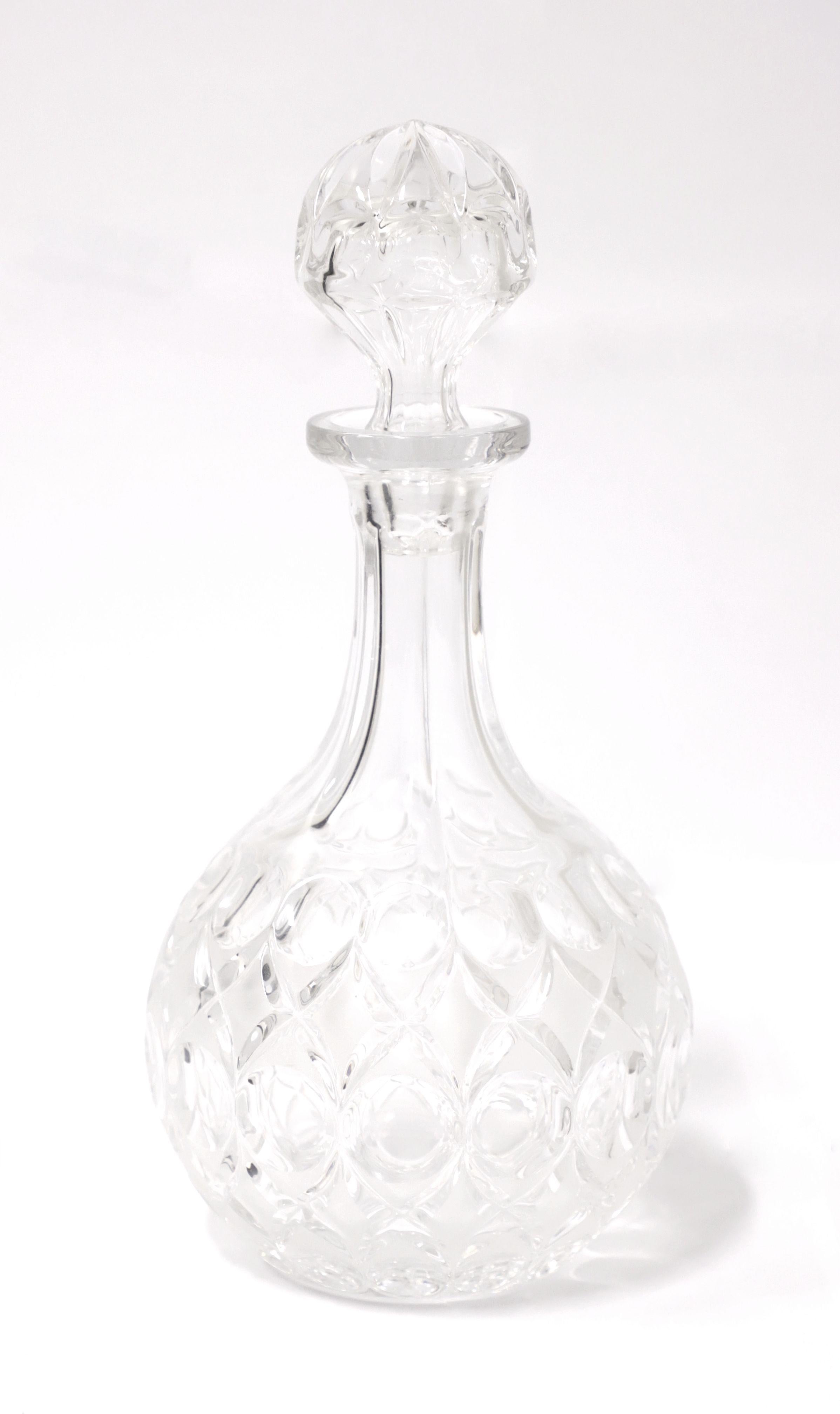 Mid 20th Century Crystal Decanter - A 5