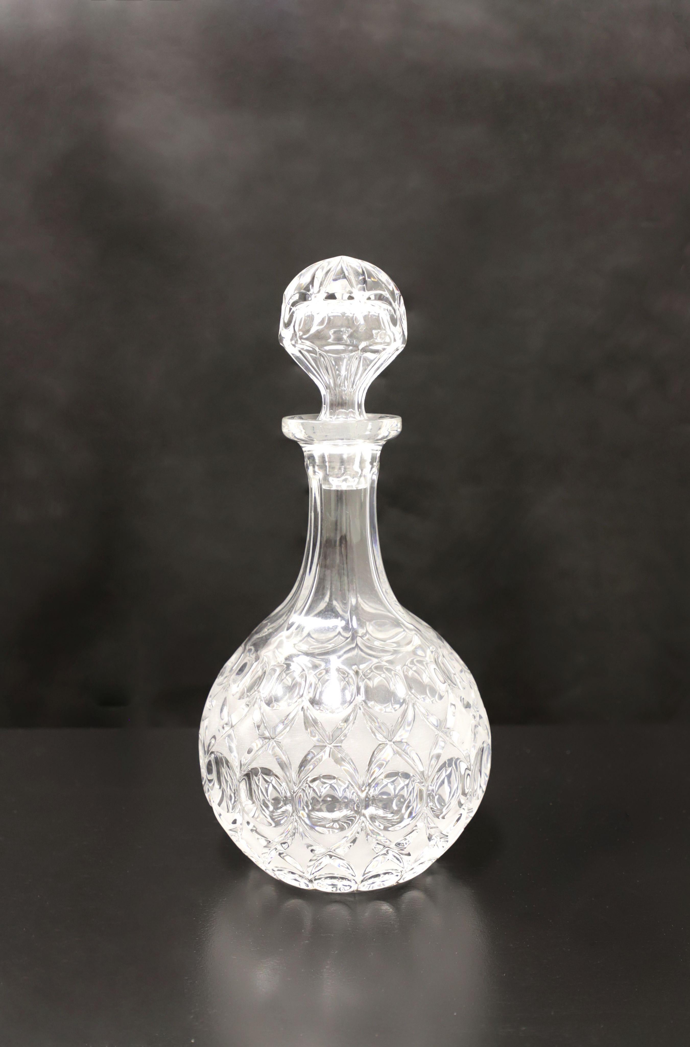 Mid 20th Century Crystal Decanter - A 4