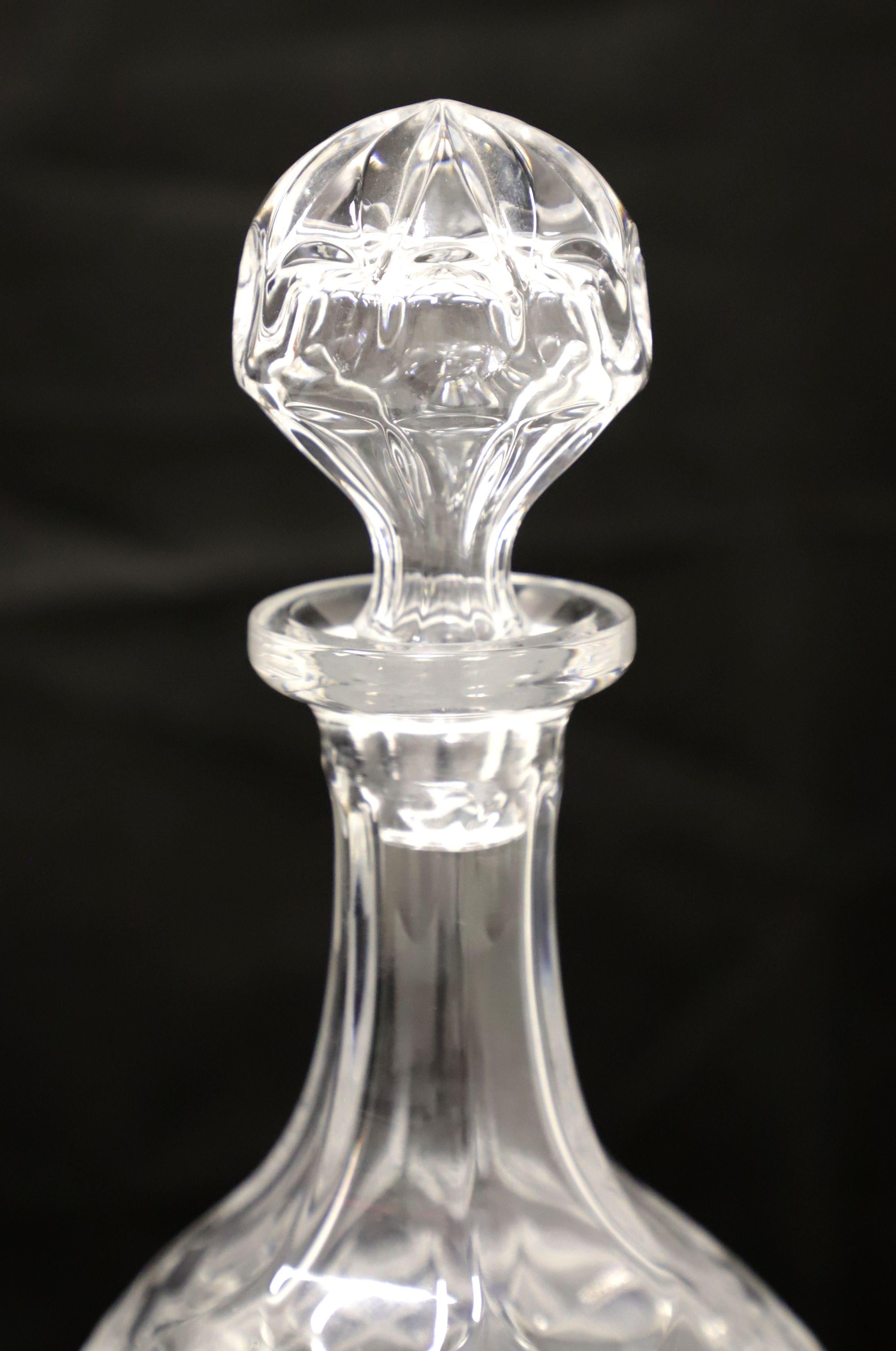 American Mid 20th Century Crystal Decanter - A