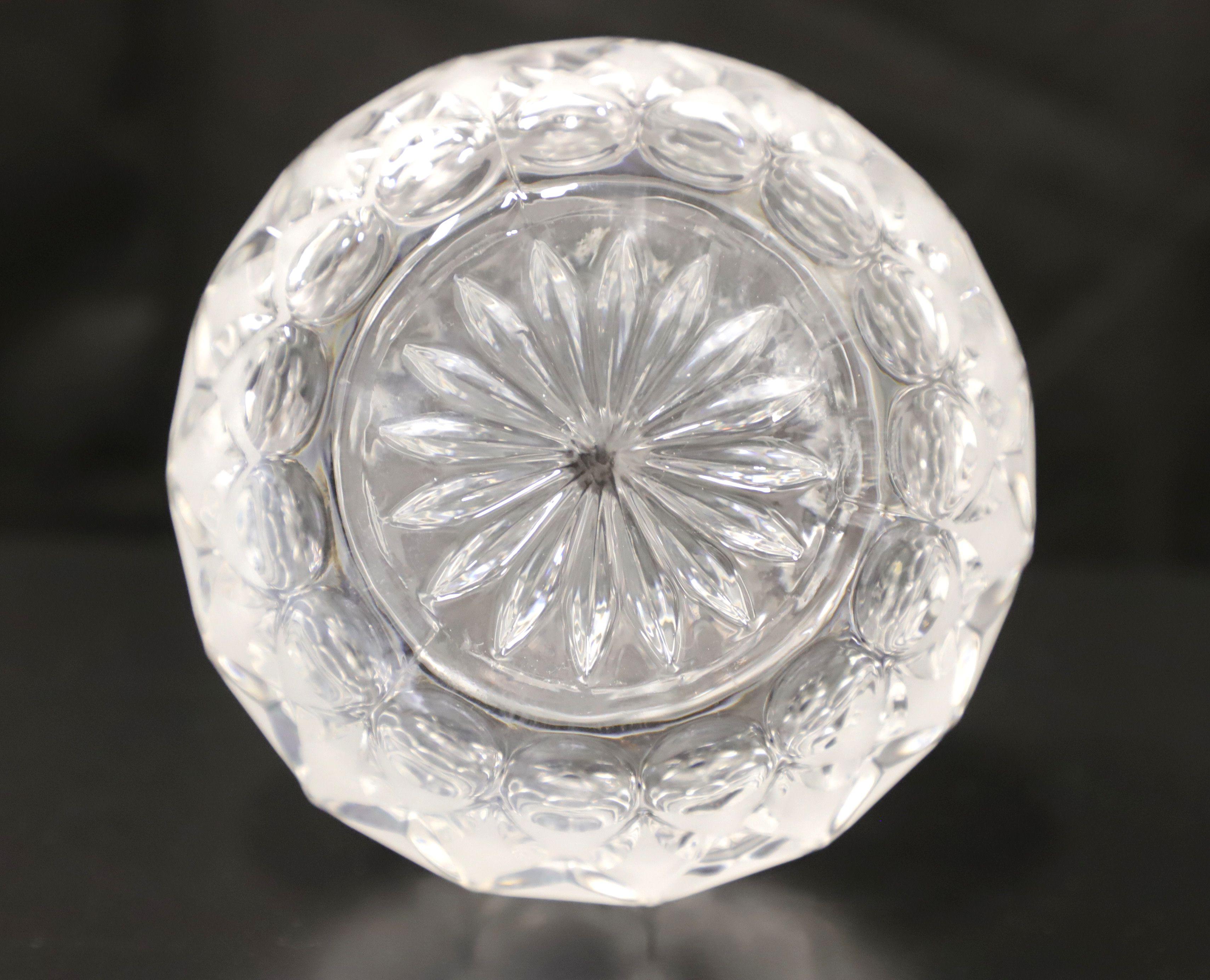 Mid 20th Century Crystal Decanter - A 3